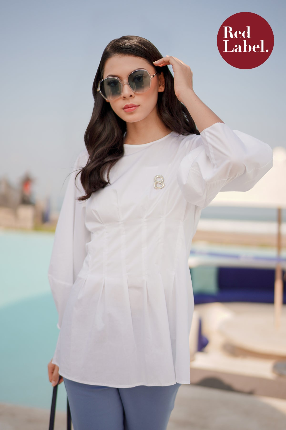 Sophie Blouse - White
