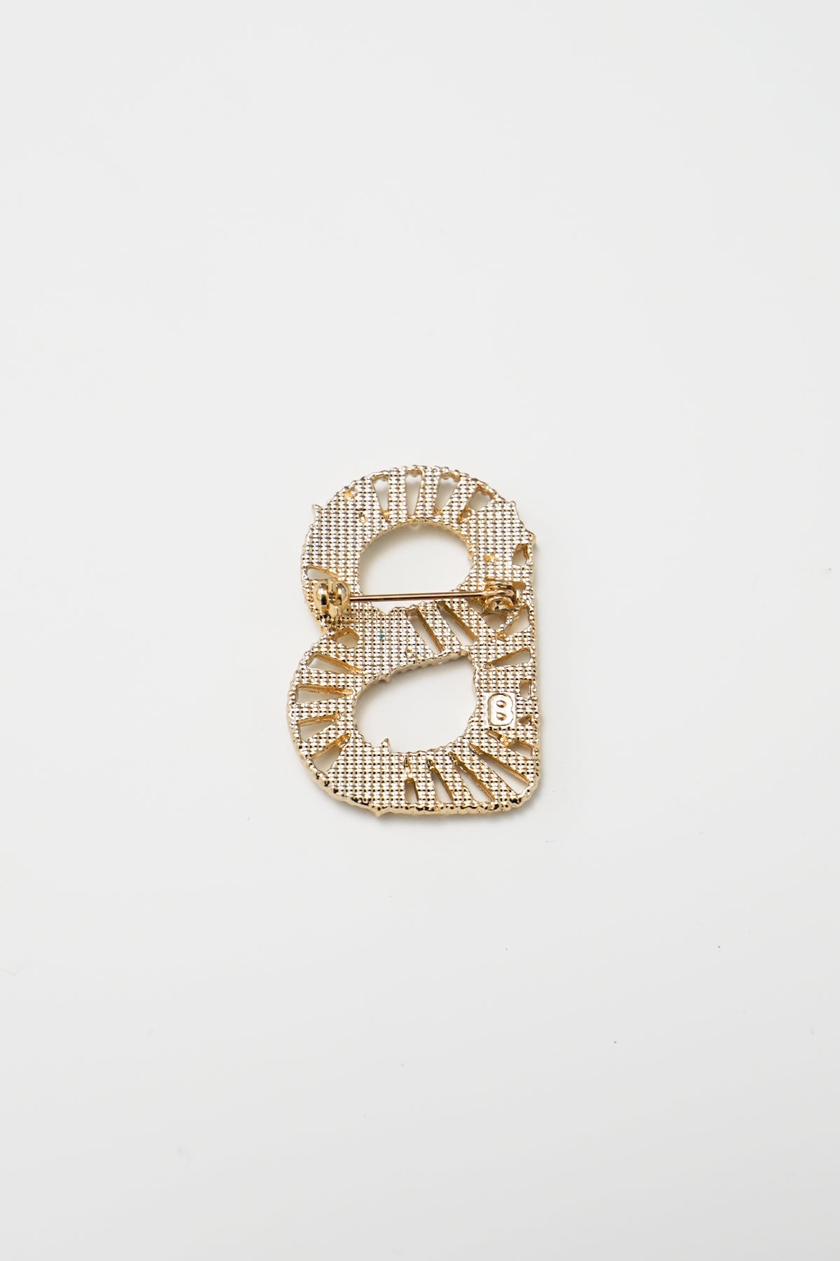 Signature Star Flapper Brooch - Gold