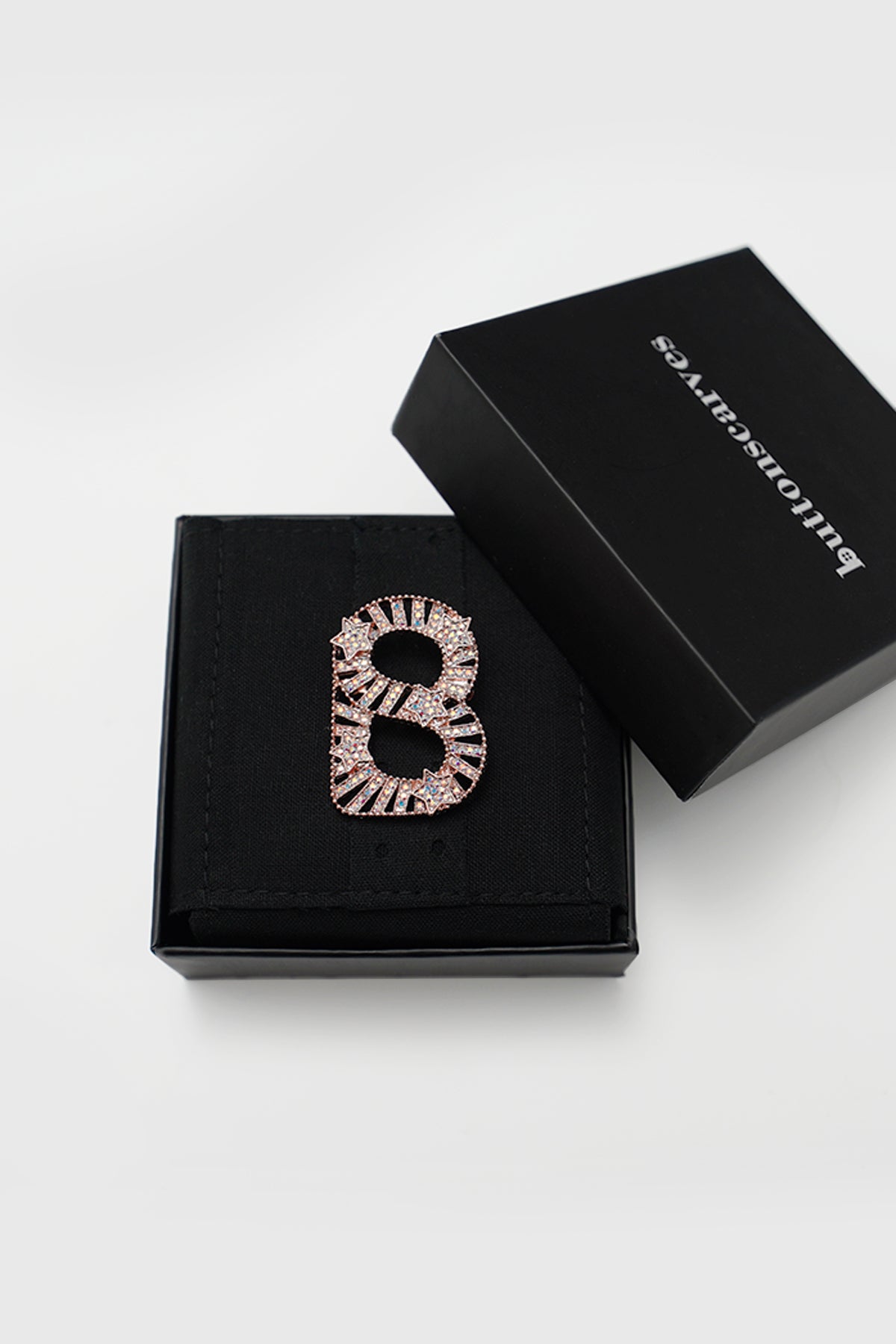 Signature Star Flapper Brooch - Rose Gold