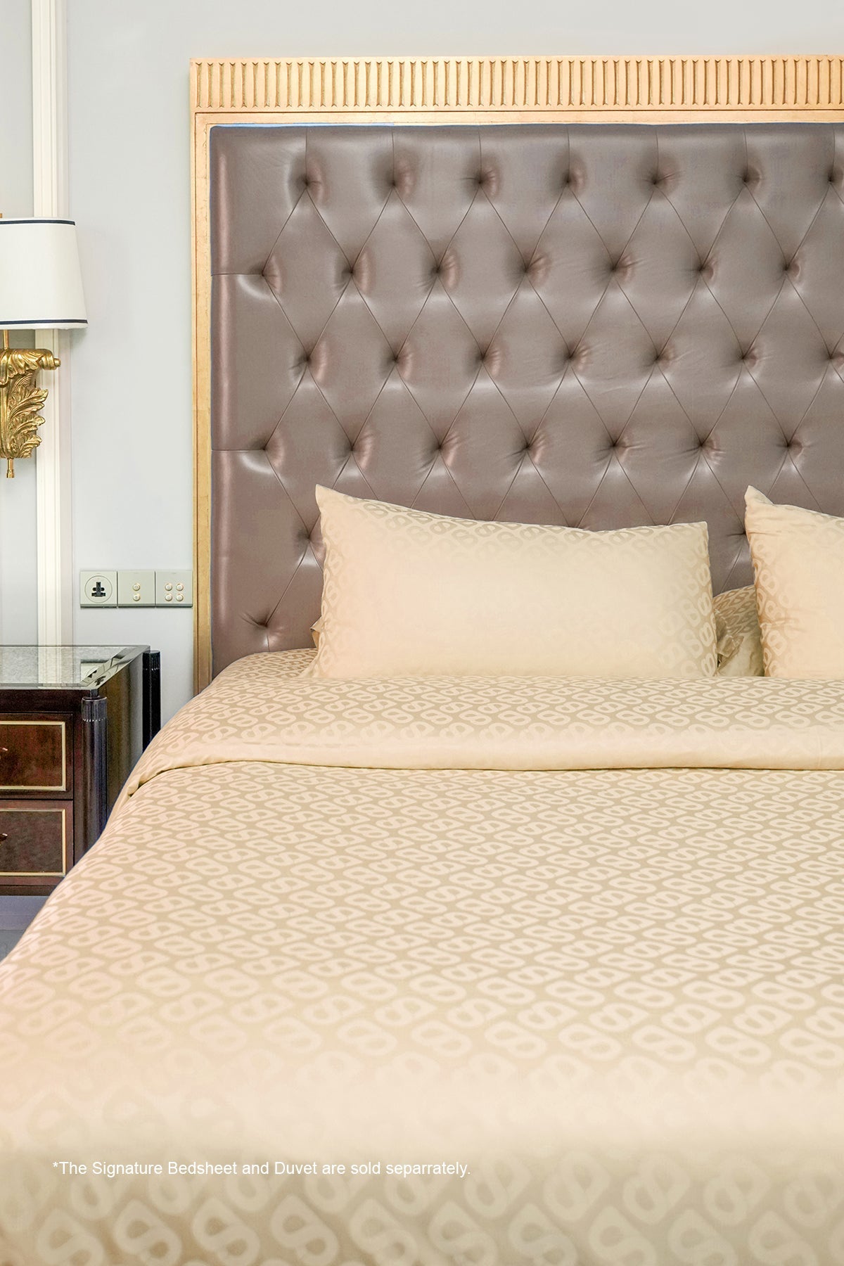 Signature Bedsheet King - Light Tan