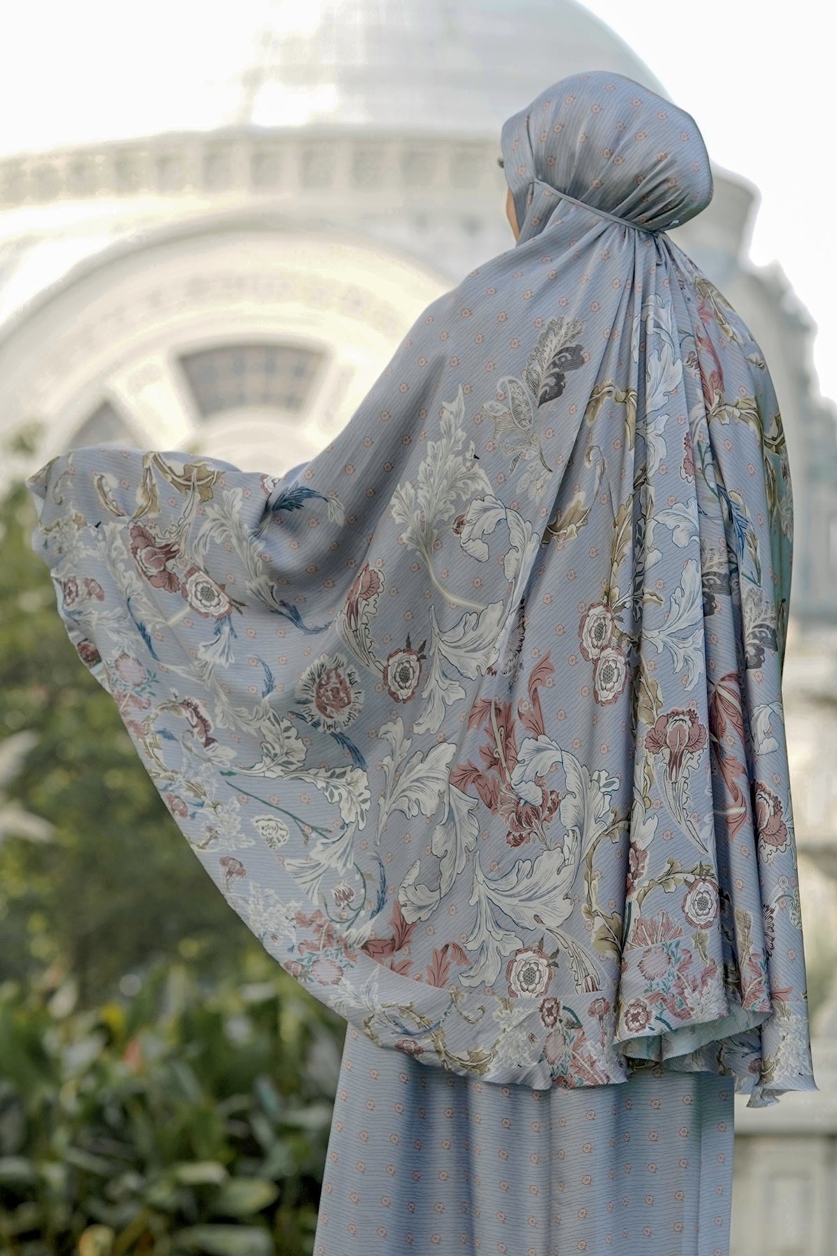 The Royale Prayer Robe - Blue Jean