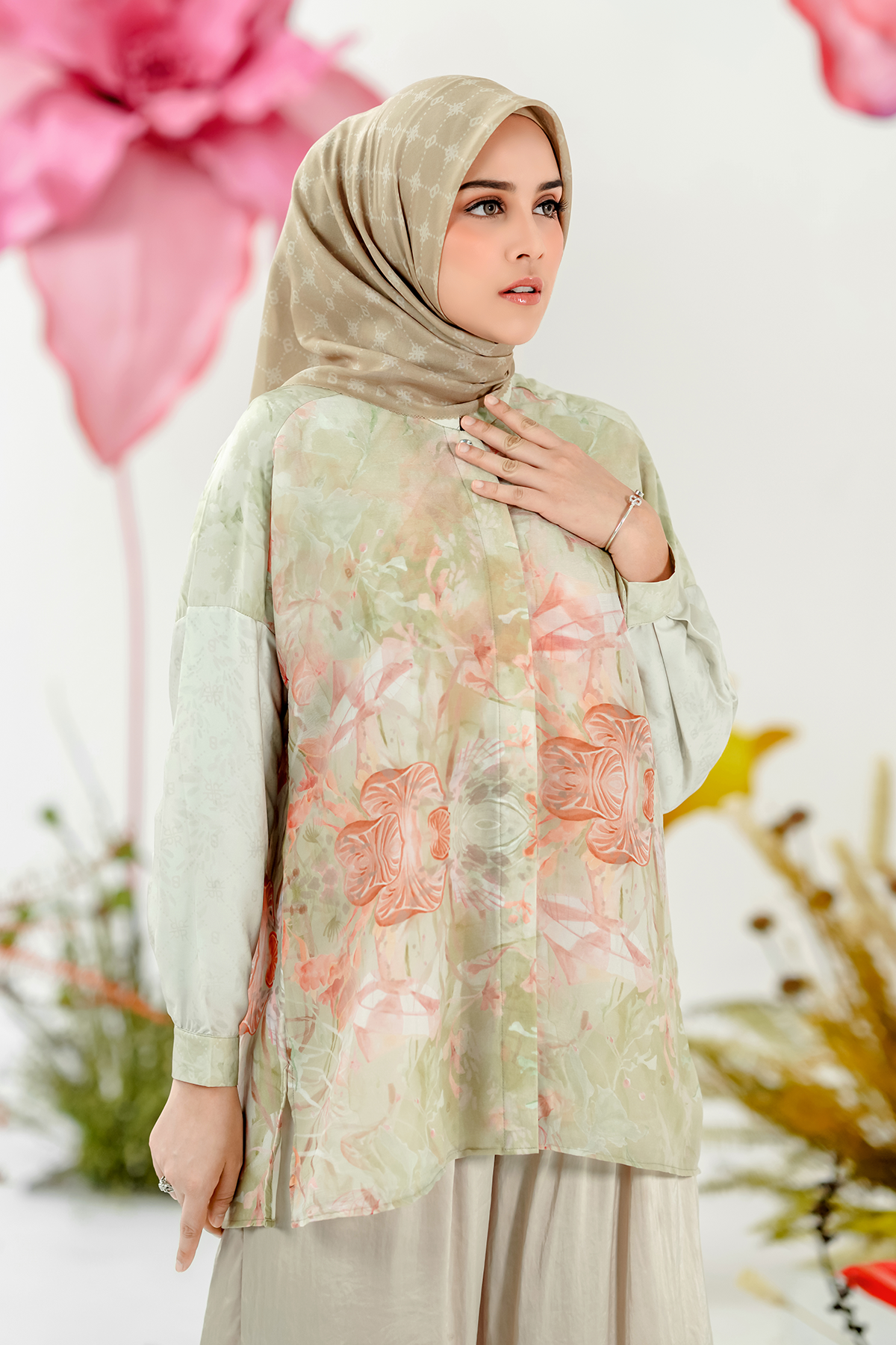 Valvia Top - Jade Green
