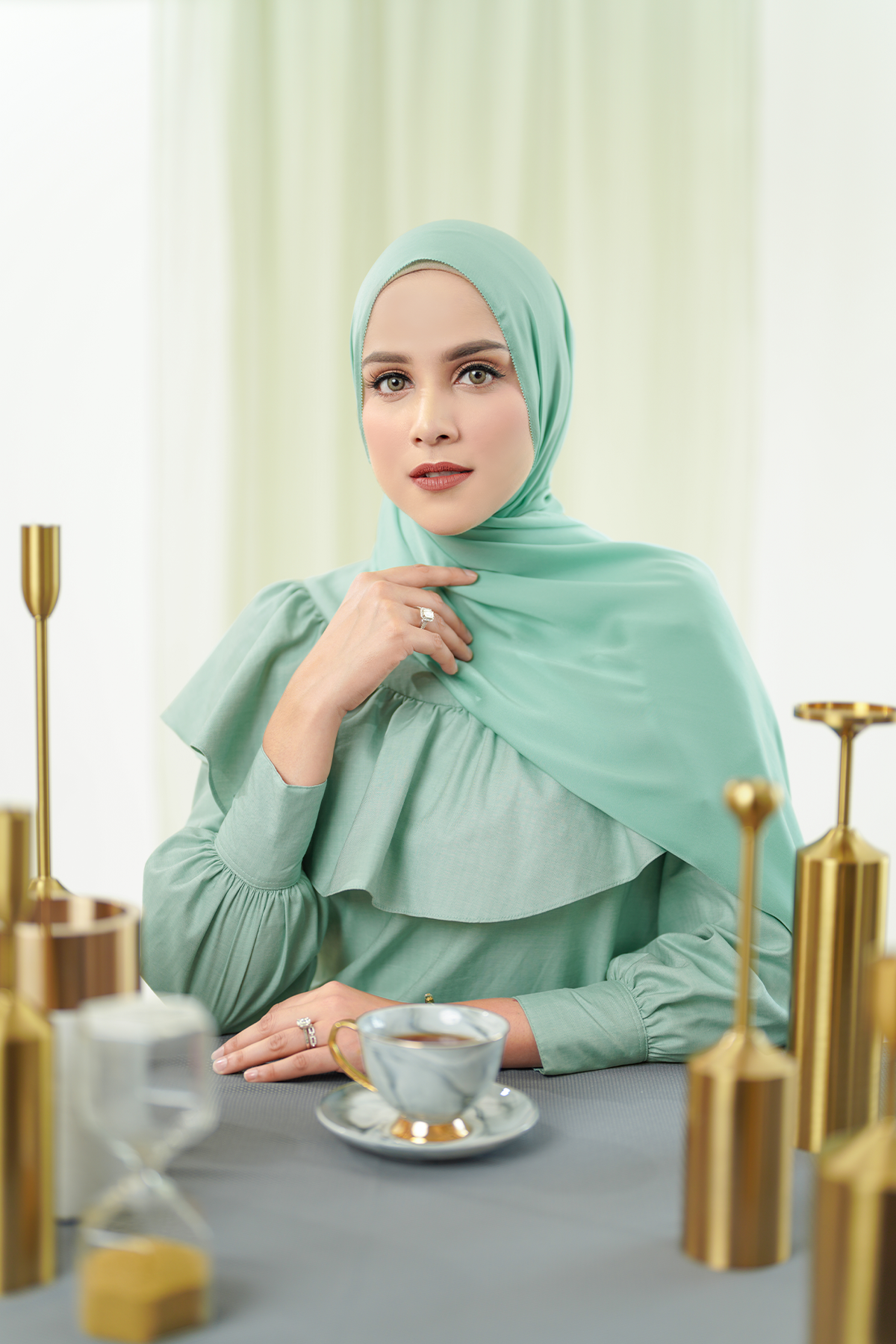 Zara Shawl - Jade