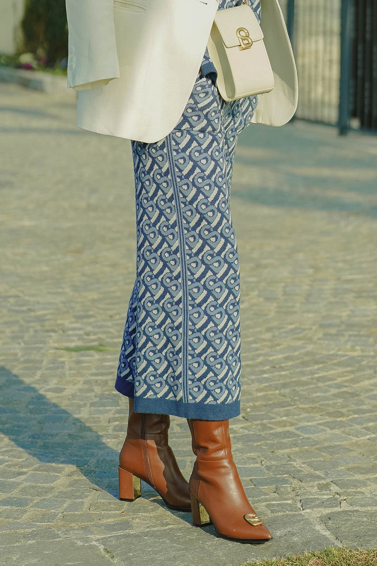 Bimu Knit Pants - Blue