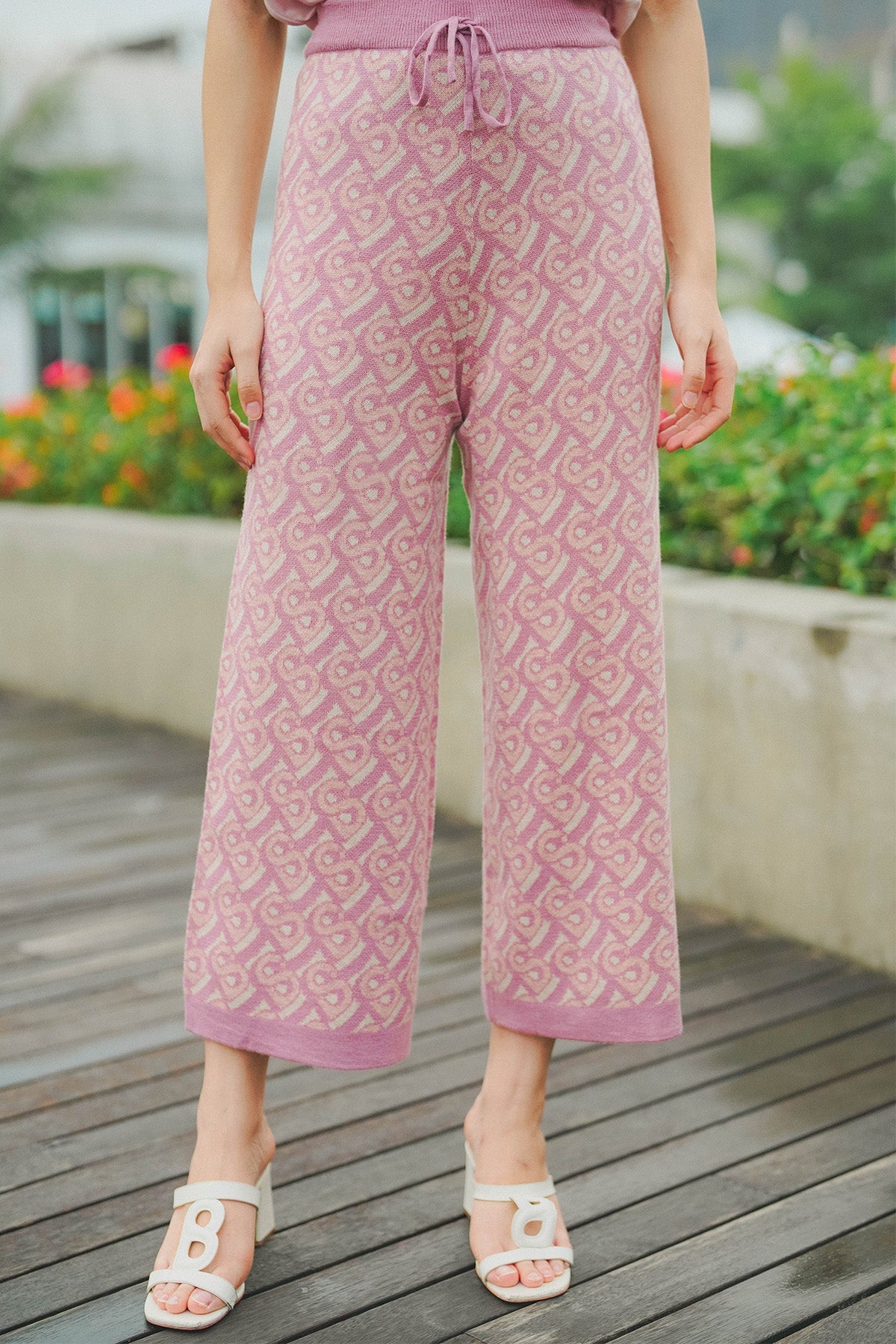 Bimu Knit Pants - Pink
