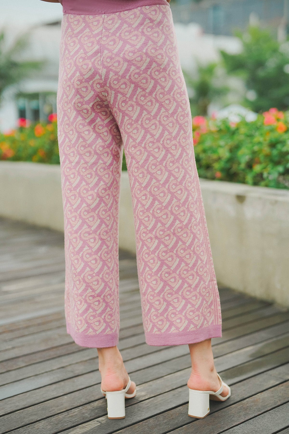 Bimu Knit Pants - Pink