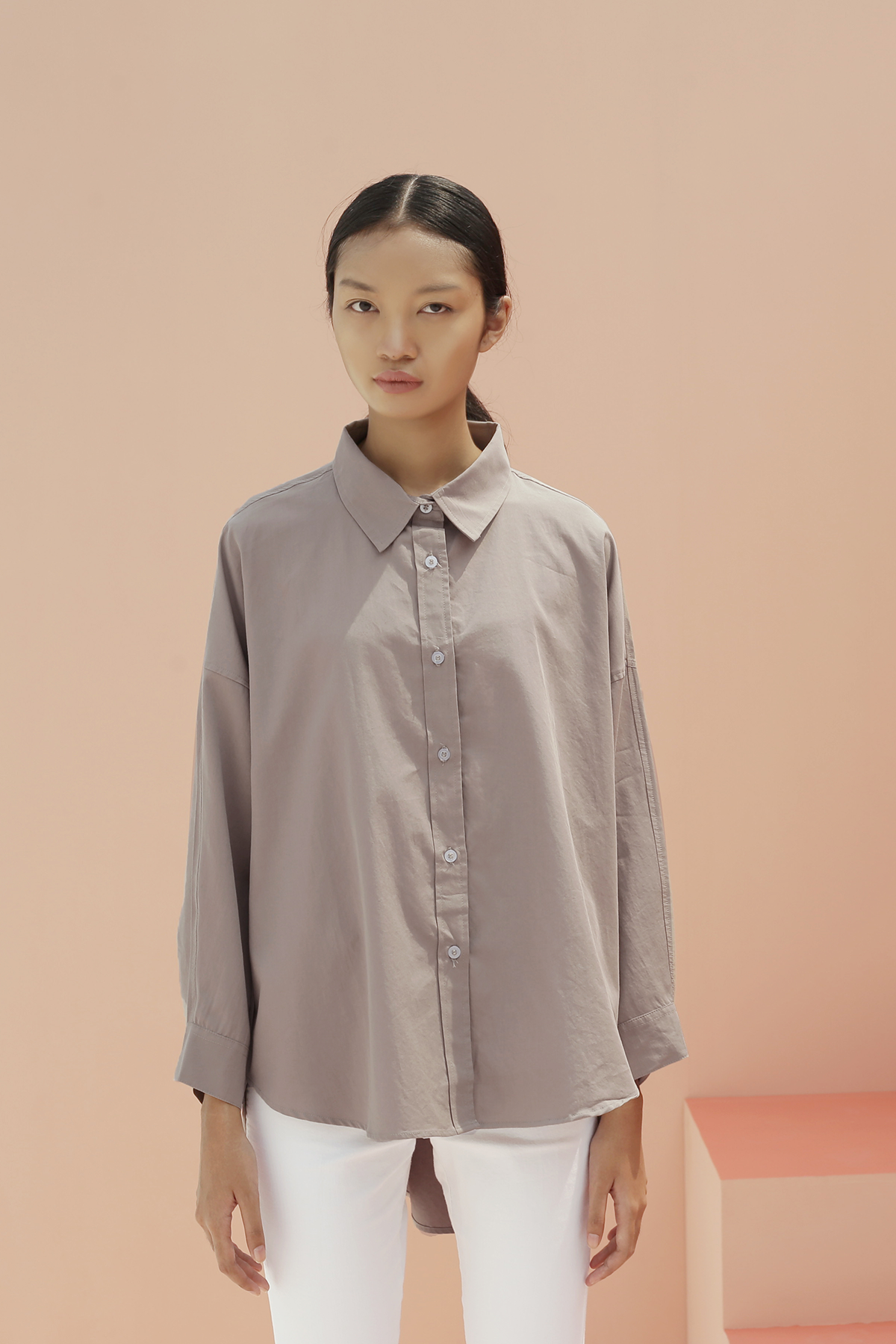 Taupe Eola Shirt