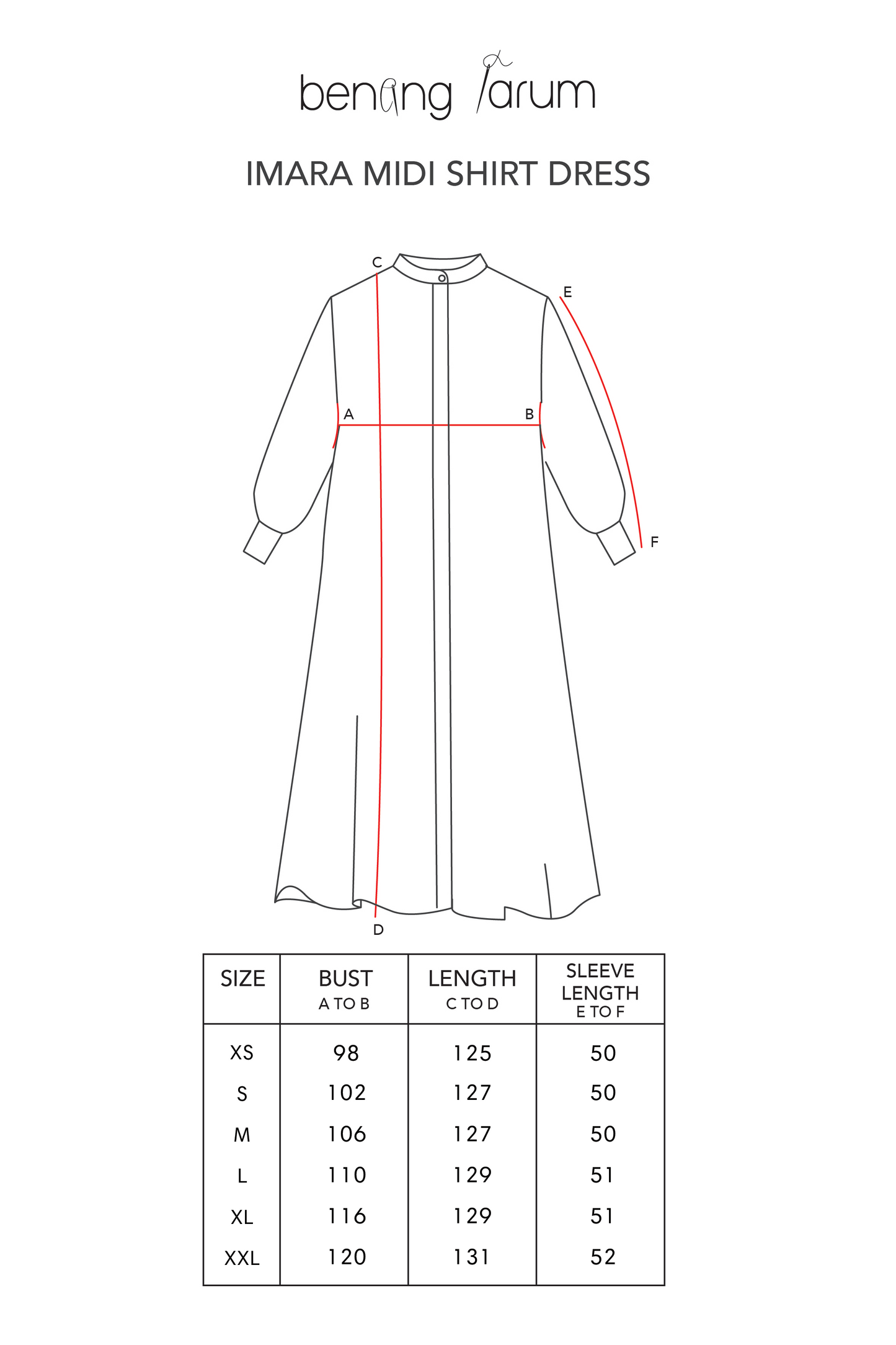 Imara Midi Shirt Dress - Mustard