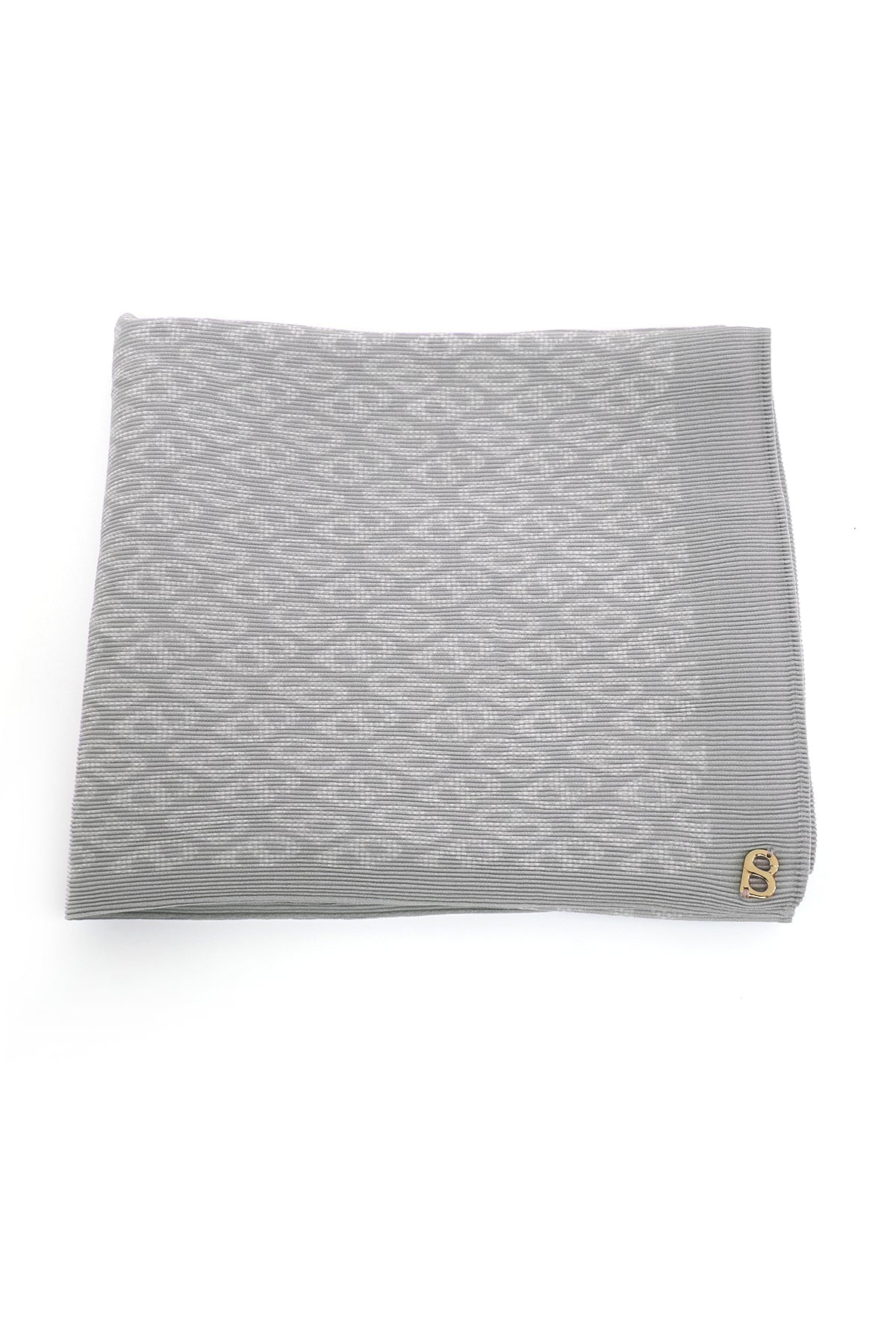 Tapis Pleated Shawl - Storm