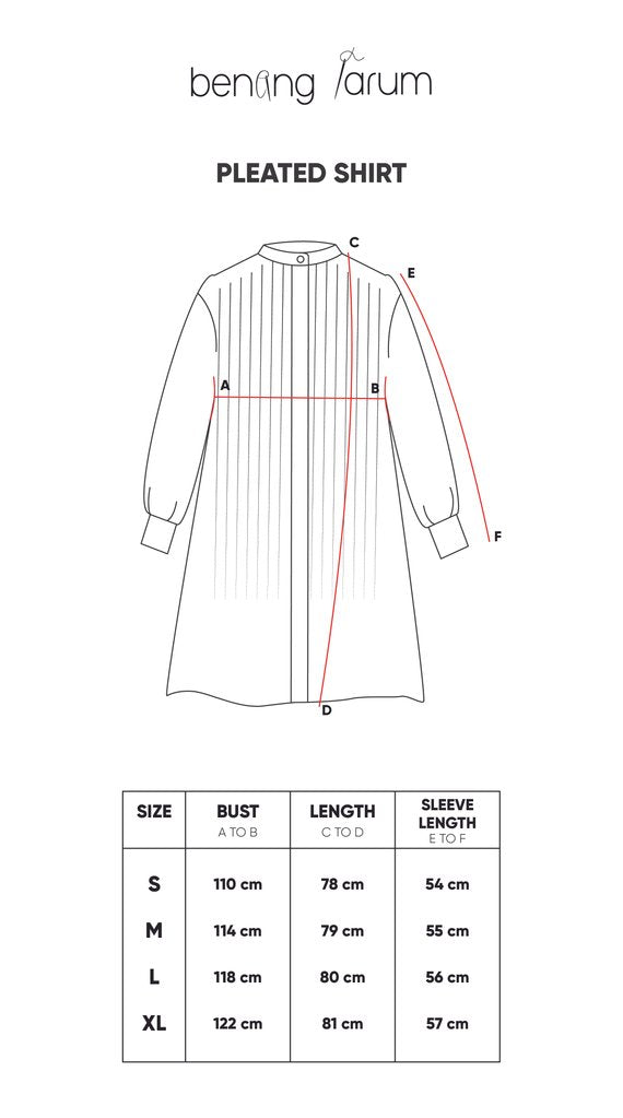 Pleated Shirt - Cream
