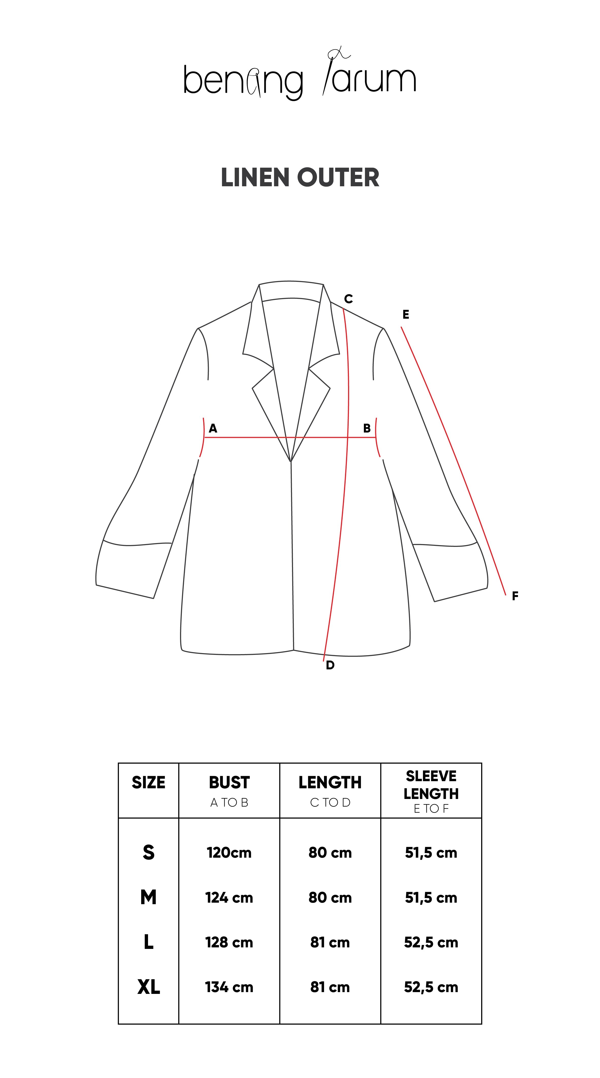 Tan Linen Outer
