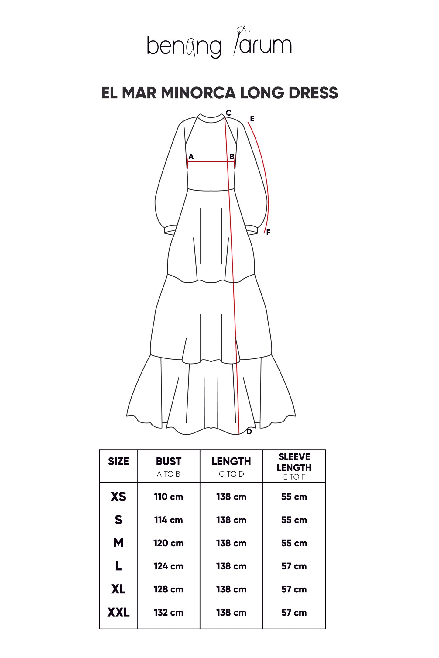 El Mar Minorca Long Dress - Grey
