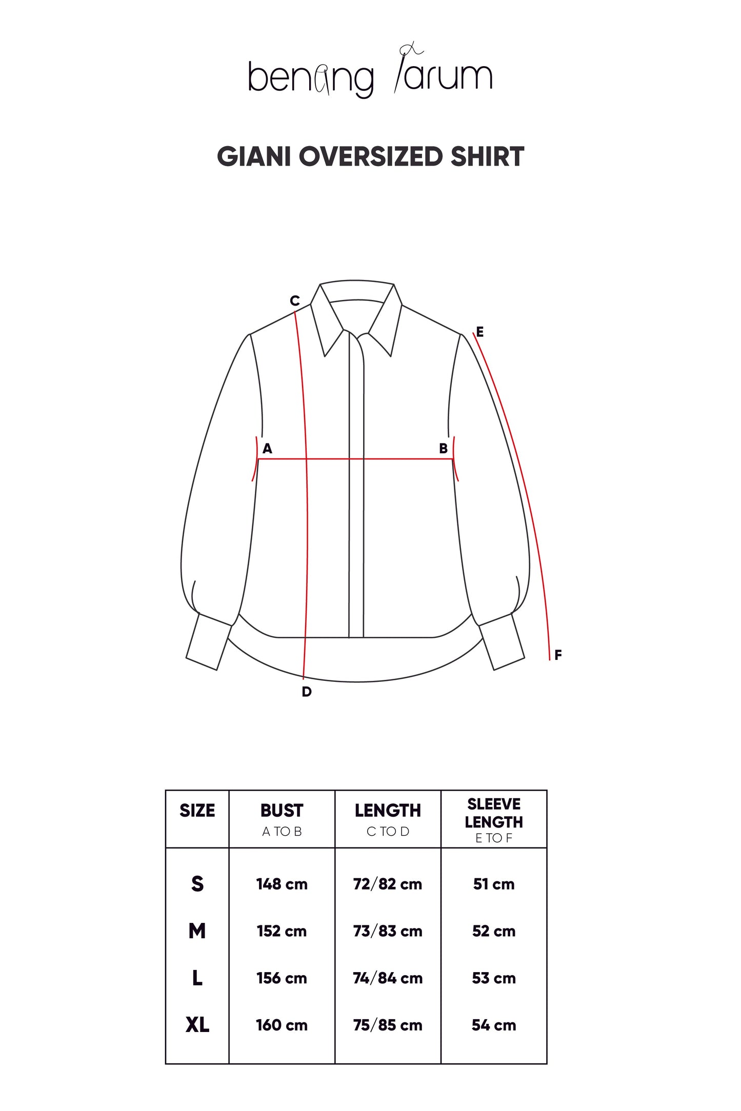 Giani Oversized Shirt - Purple