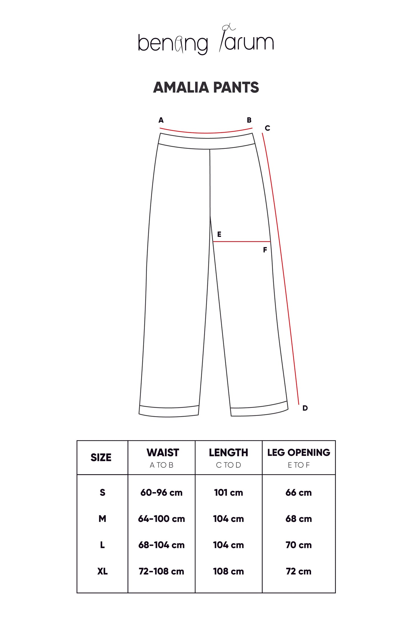 Amalia Pants - Blue