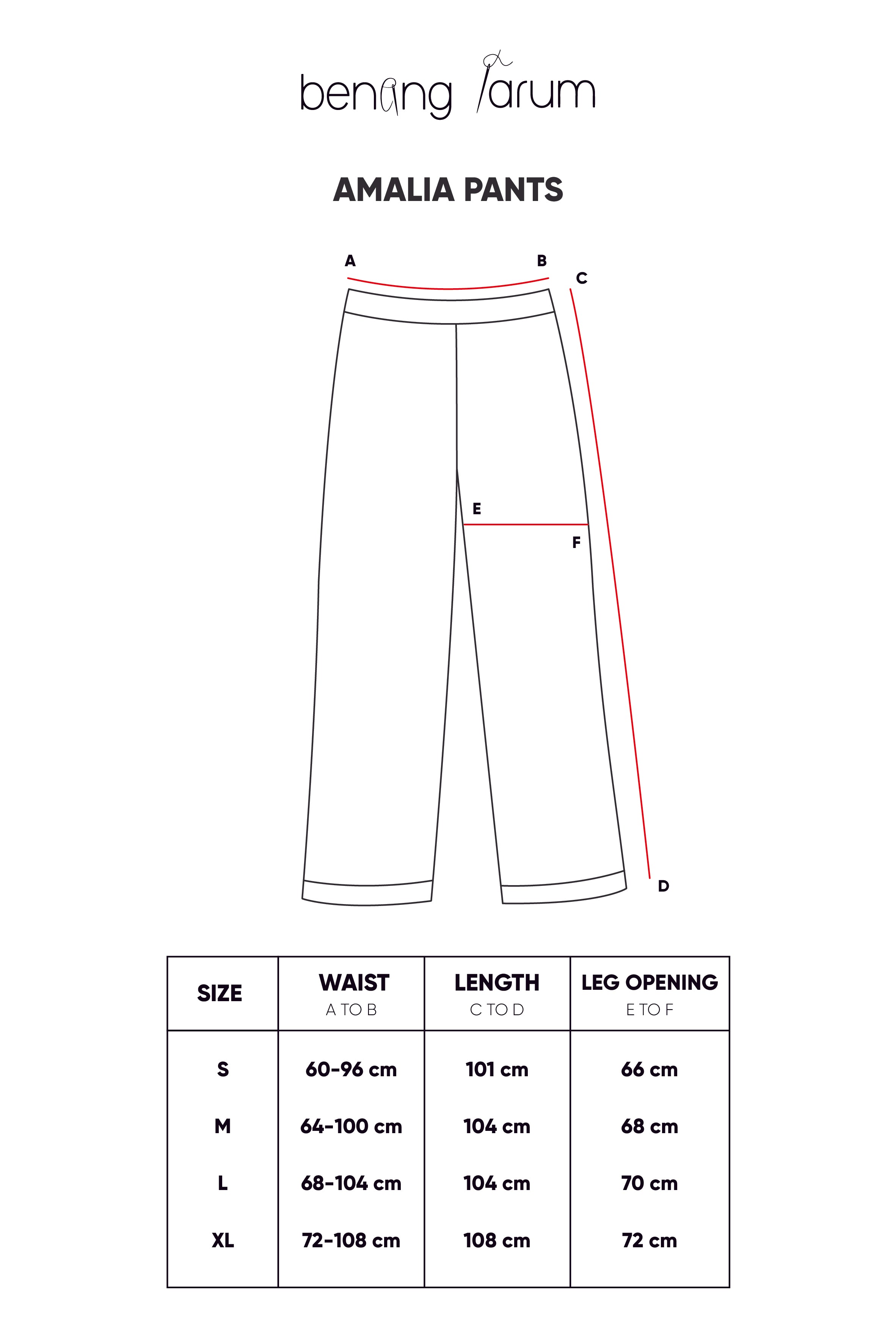 Amalia Pants - Blue