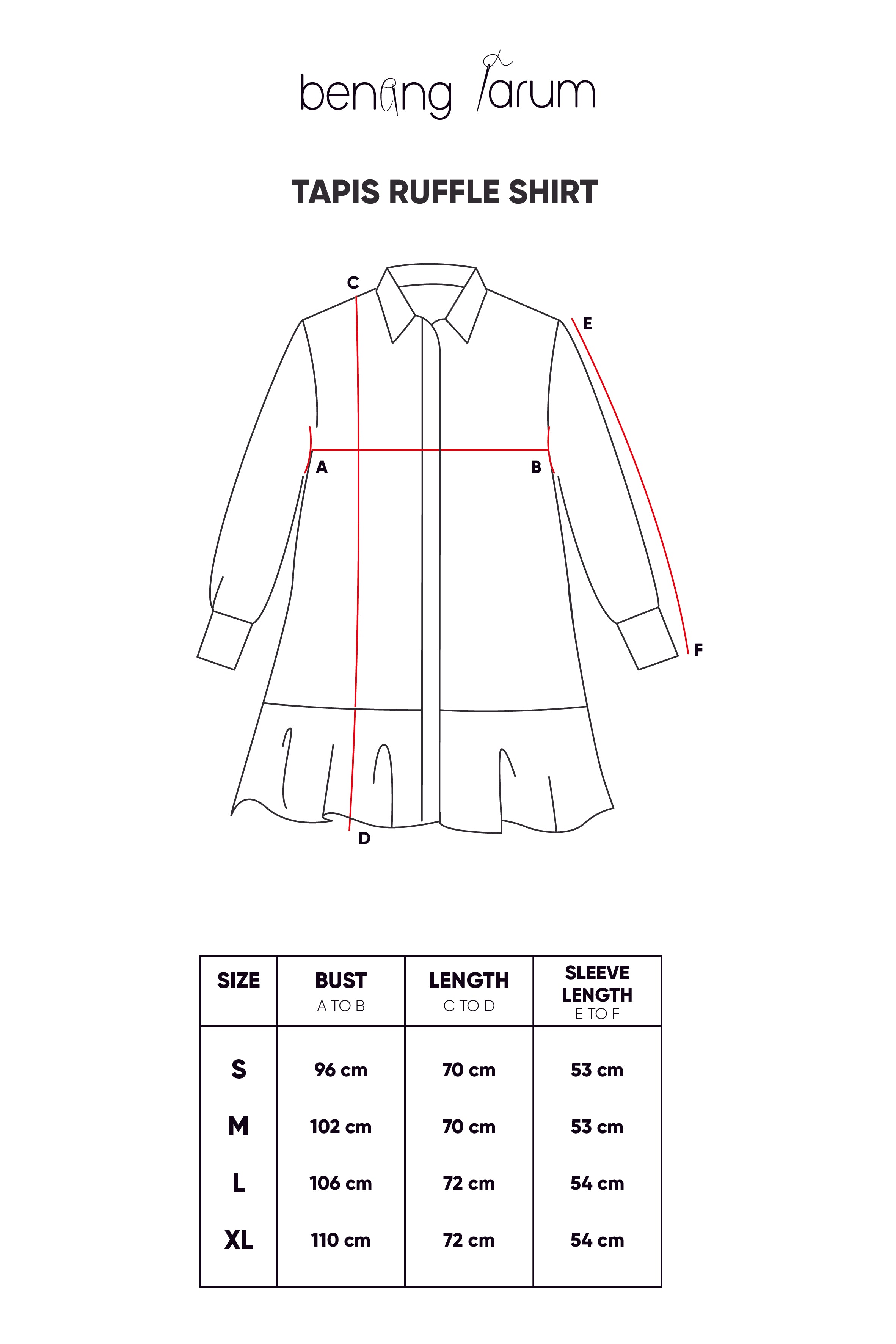 Tapis Ruffle Shirt - Peach