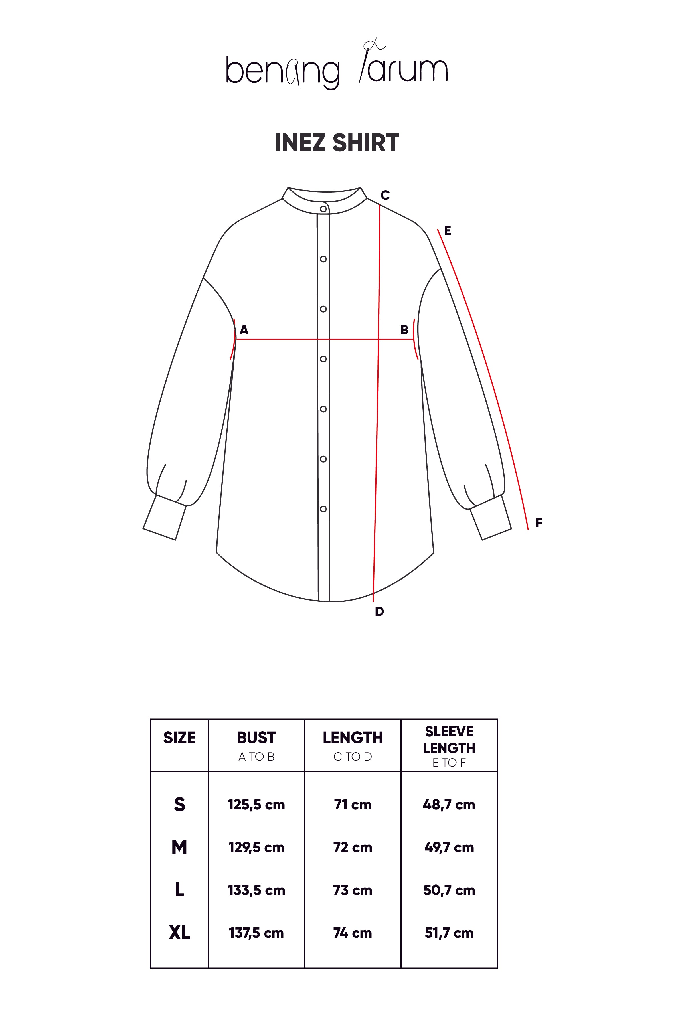 Inez Shirt - Coral