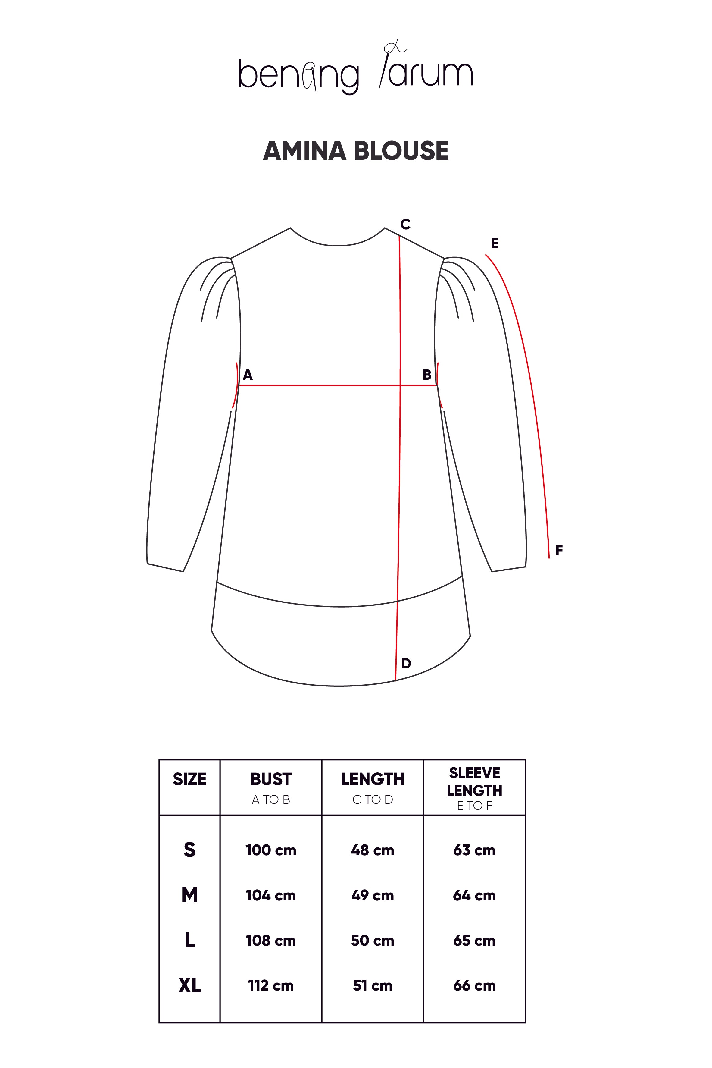 Amina Blouse - Blue