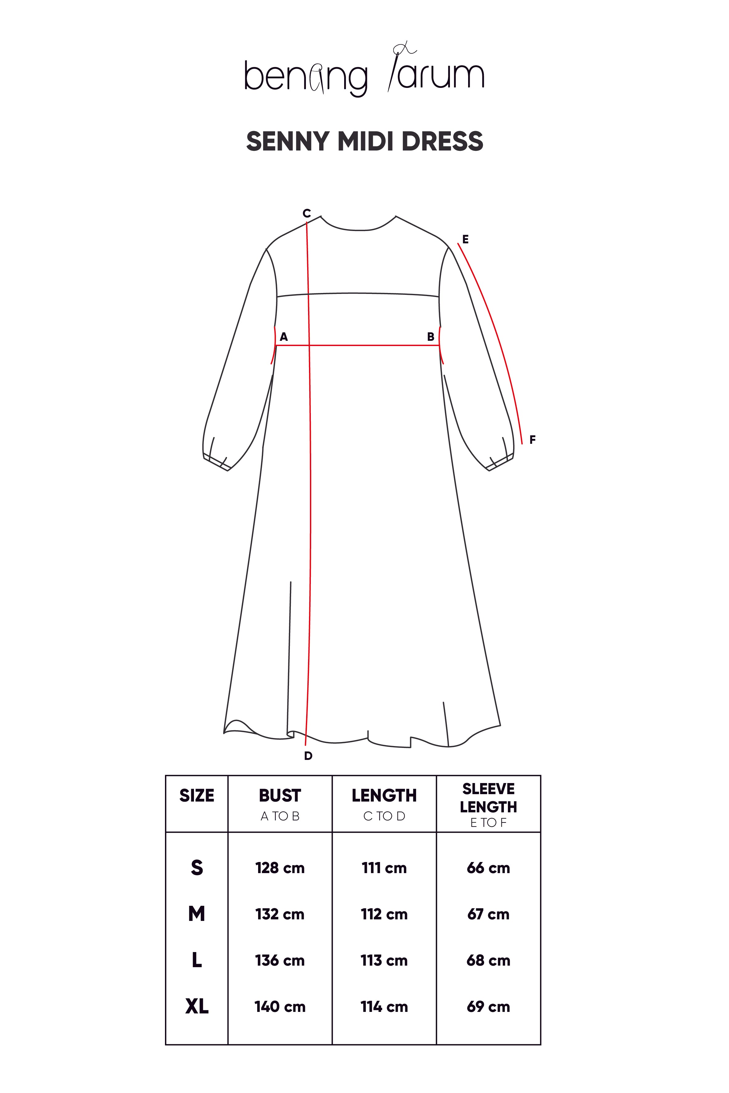 Senny Midi Dress - Green