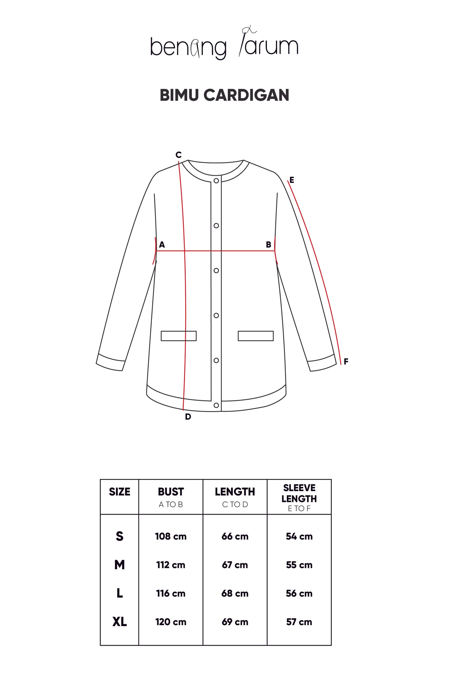 Bimu Cardigan - Lime