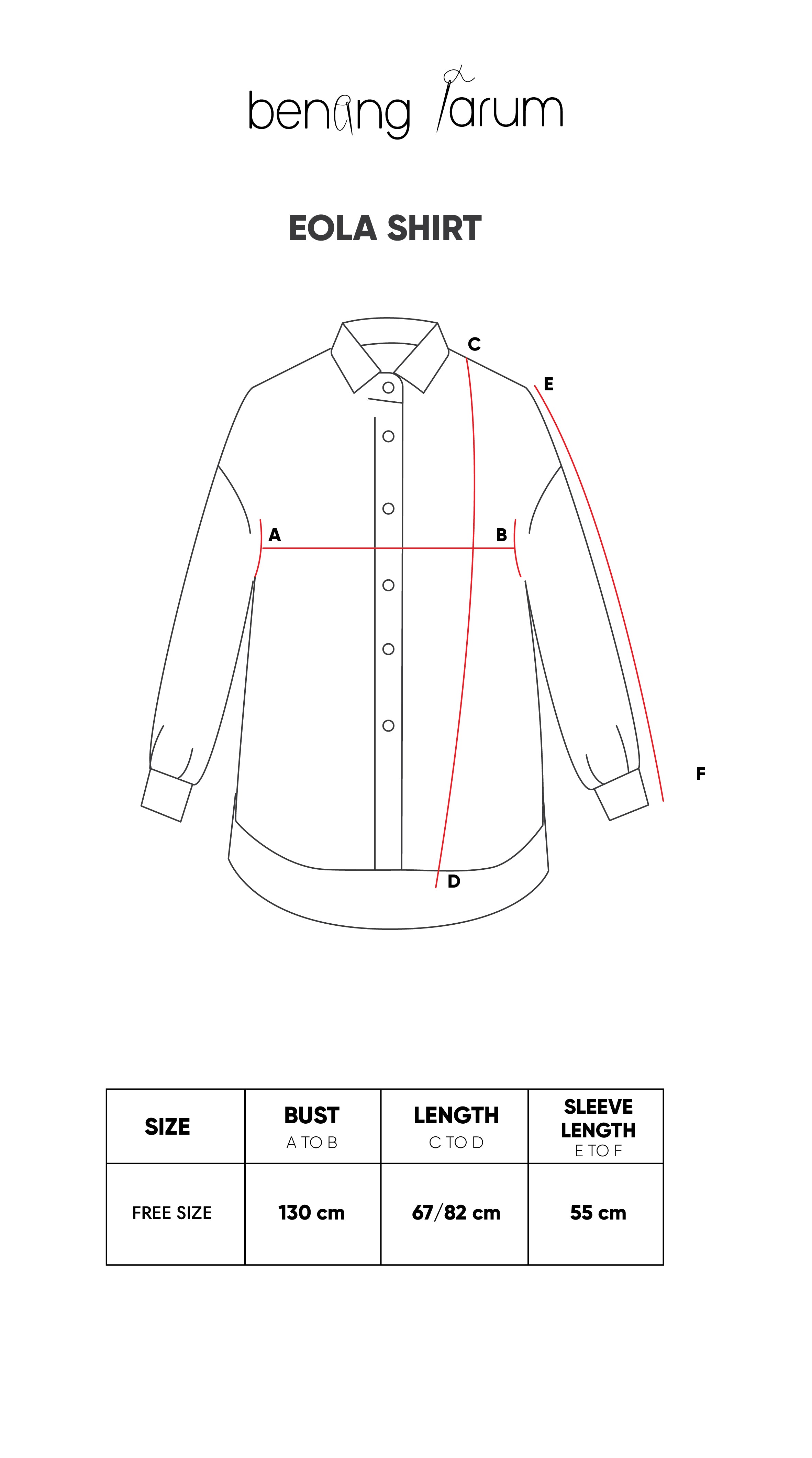 Midnight Blue Eola Shirt