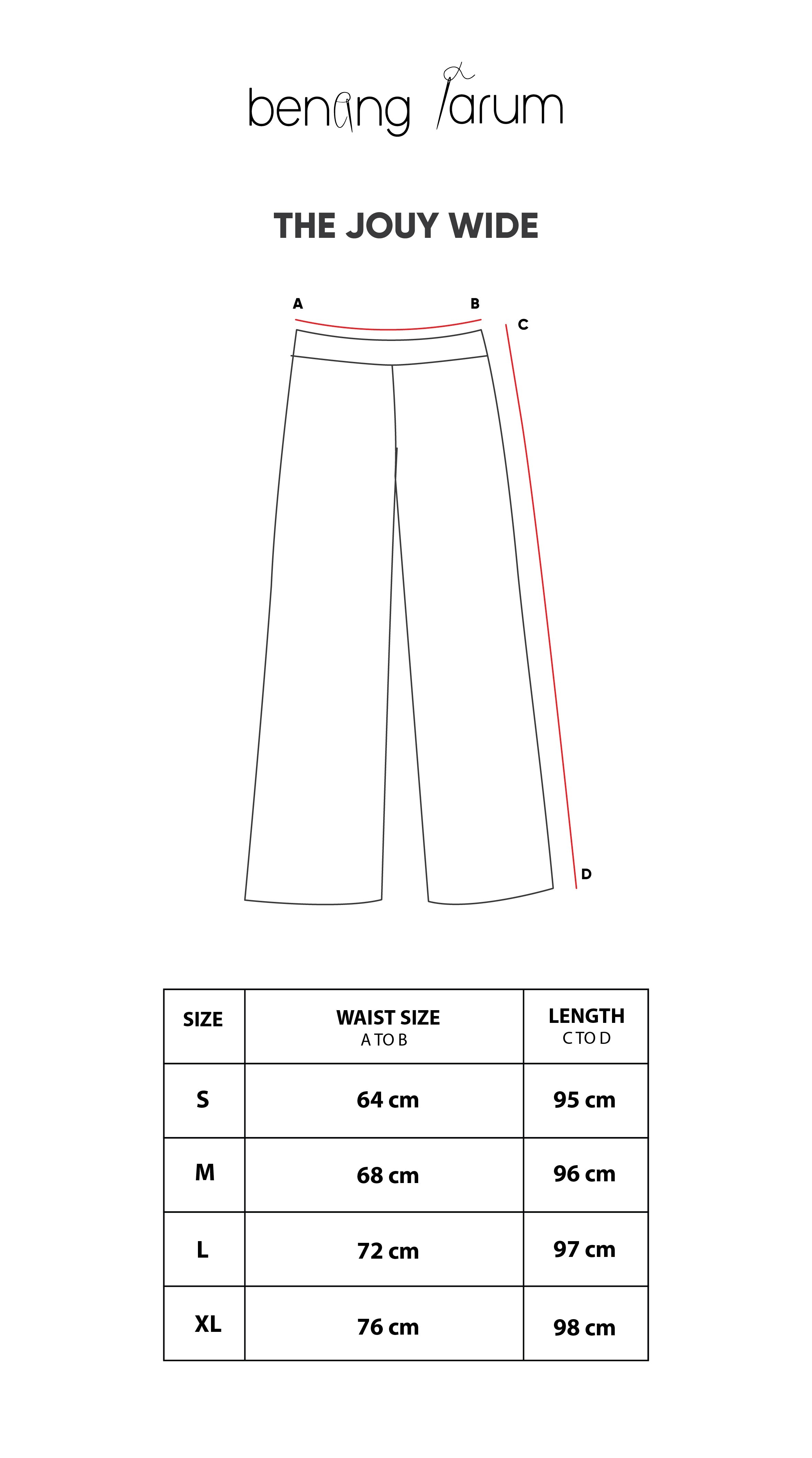 Cream Cherry The Jouy Wide Pants