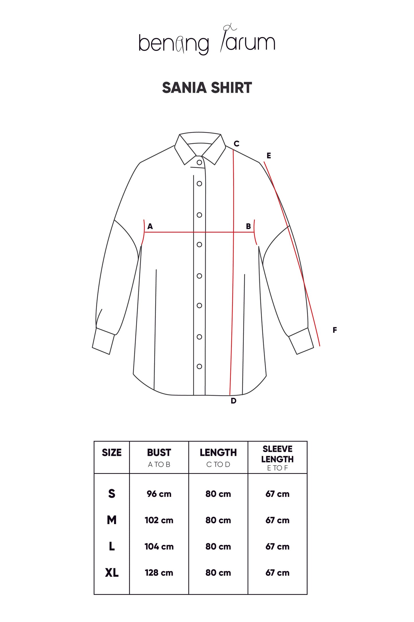 Sania Shirt - Black Polka