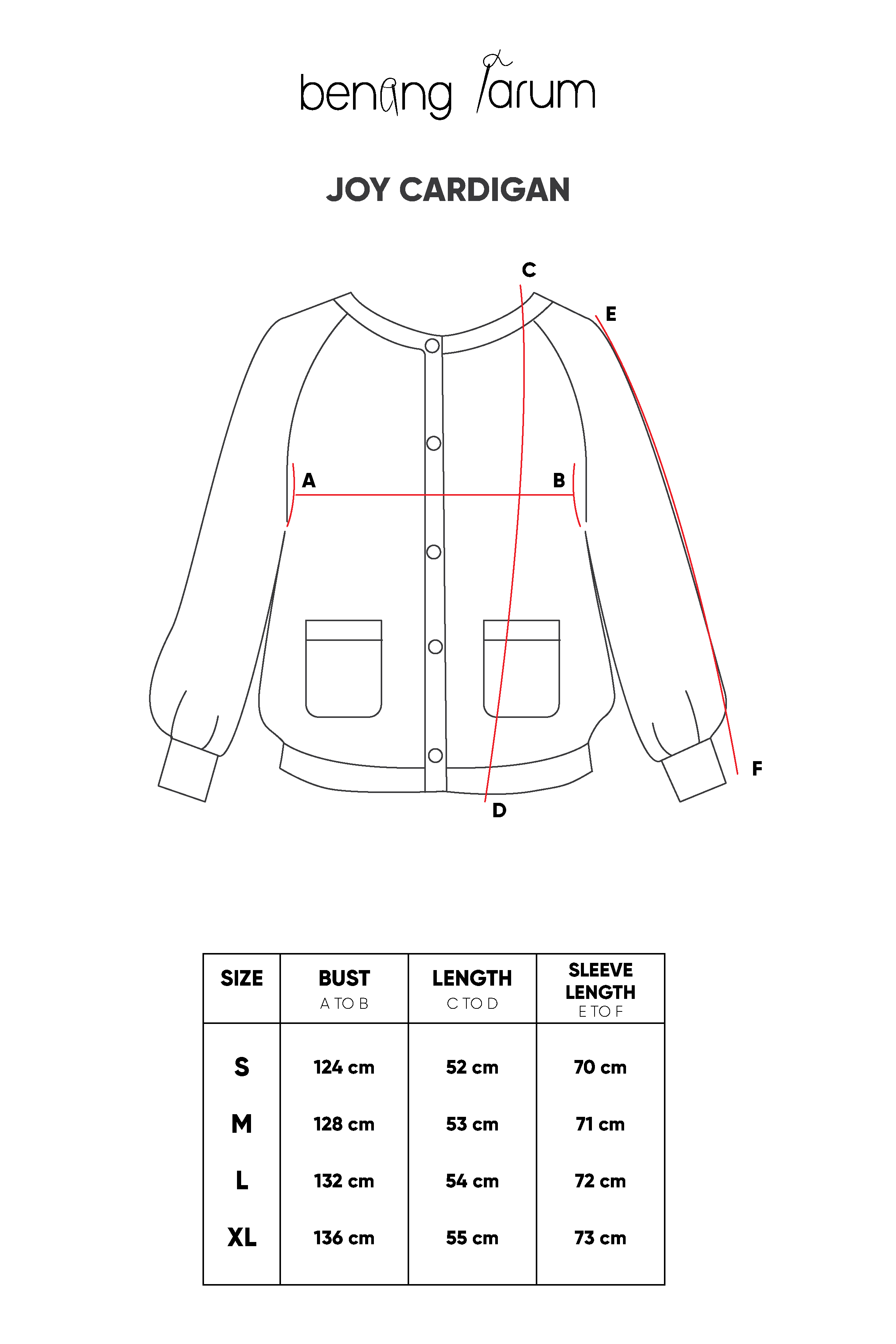 Joy Cardigan - Pink