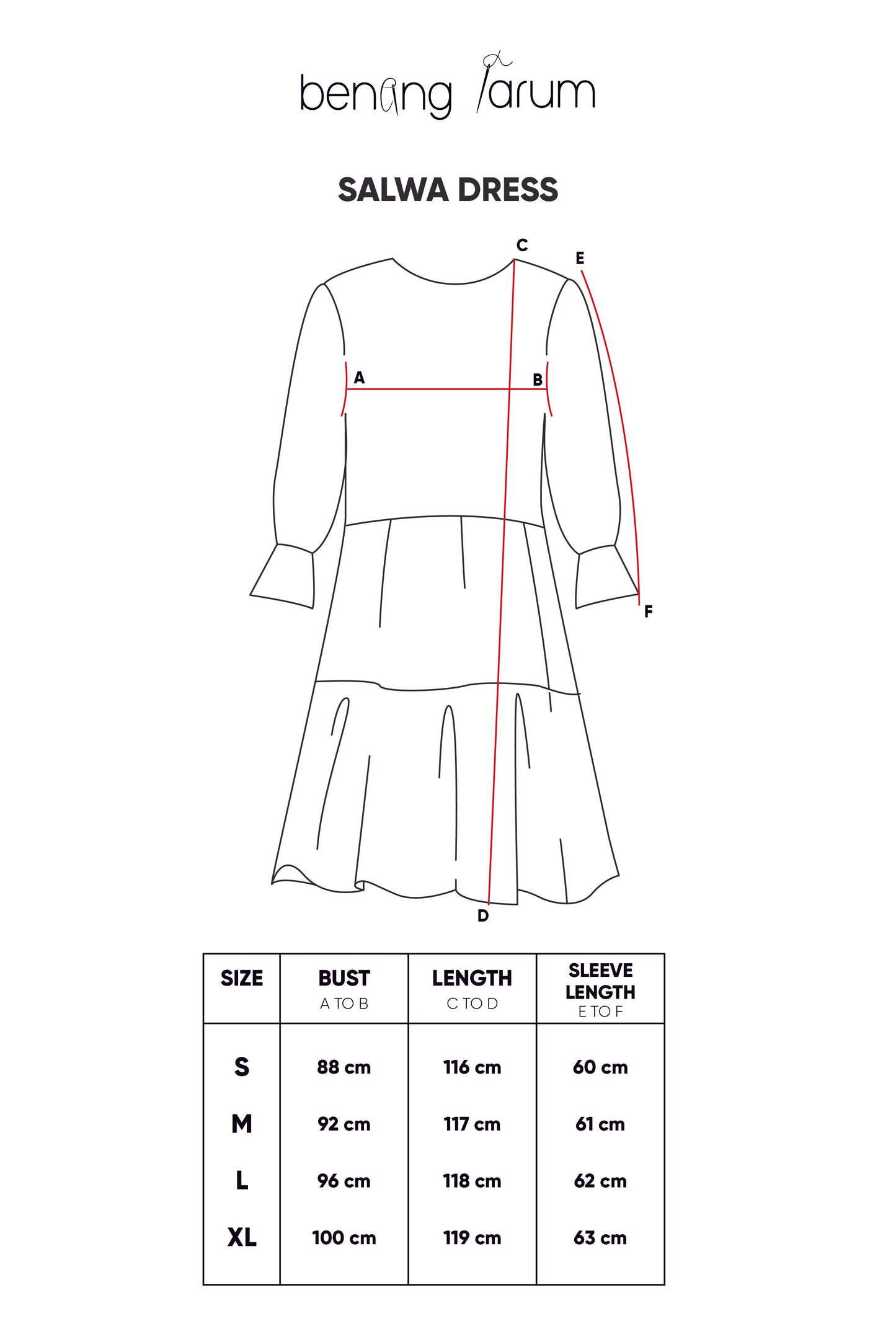 Salwa Dress - White