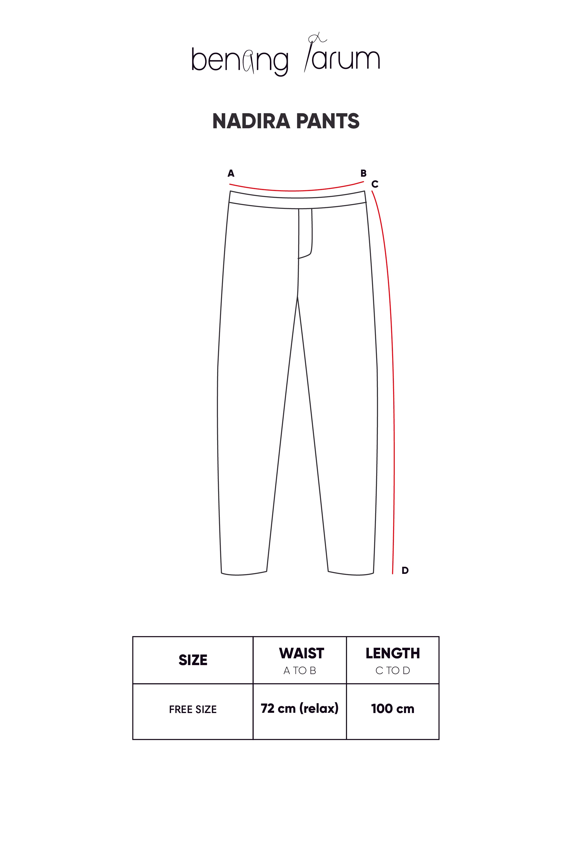 Nadira Pants - Black