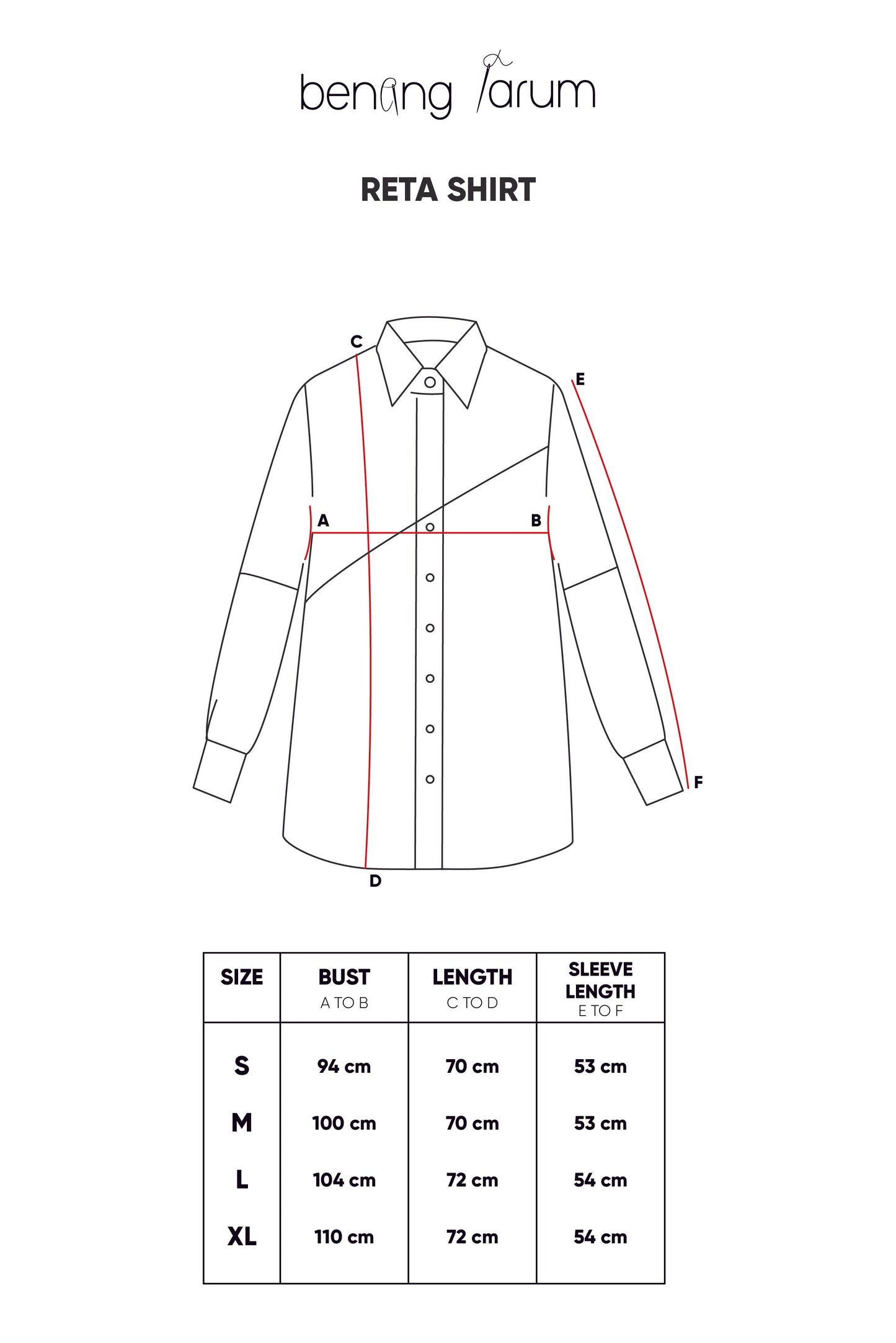 Reta Shirt - White/Blue