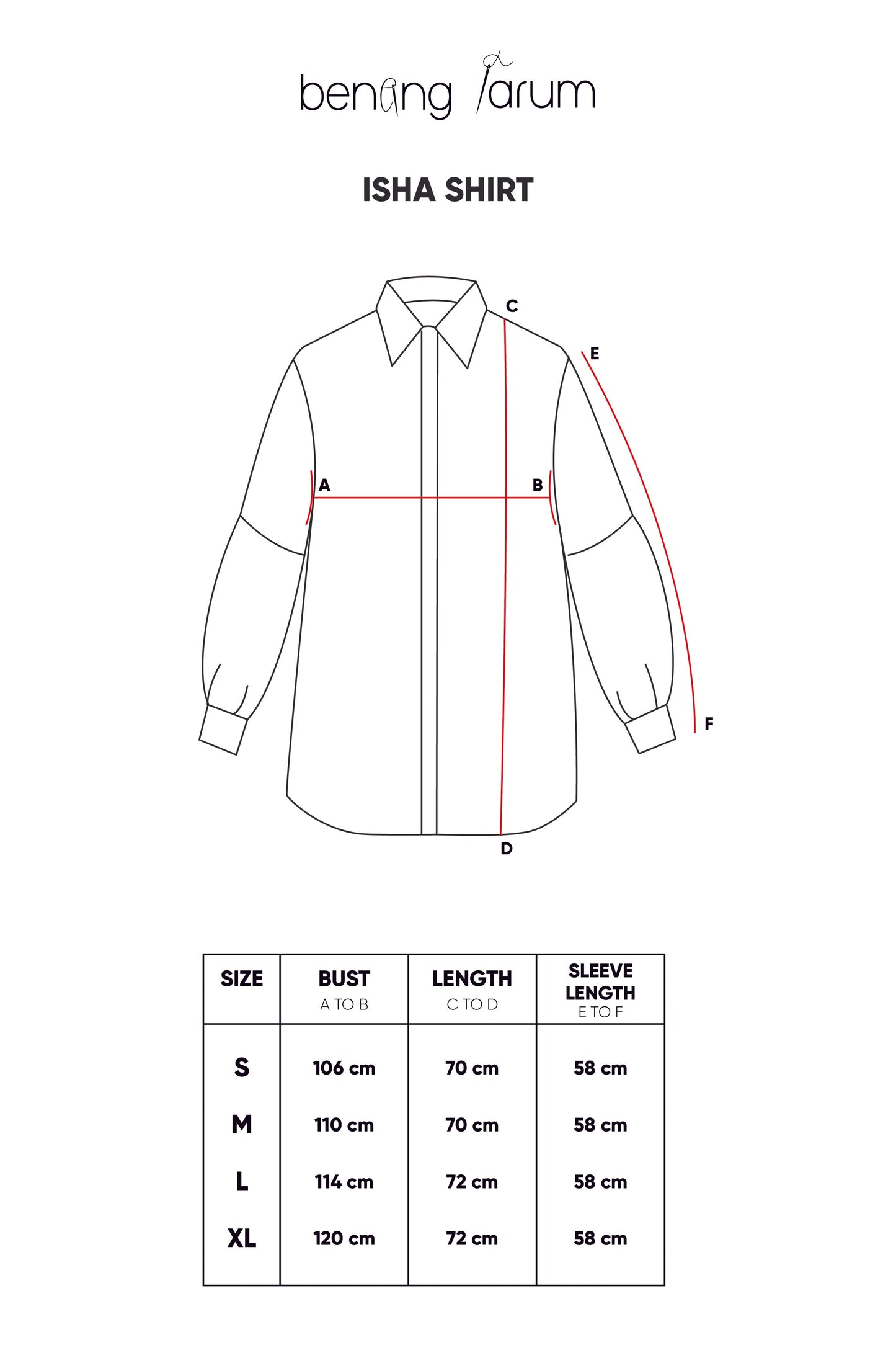 Isha Shirt - Orange