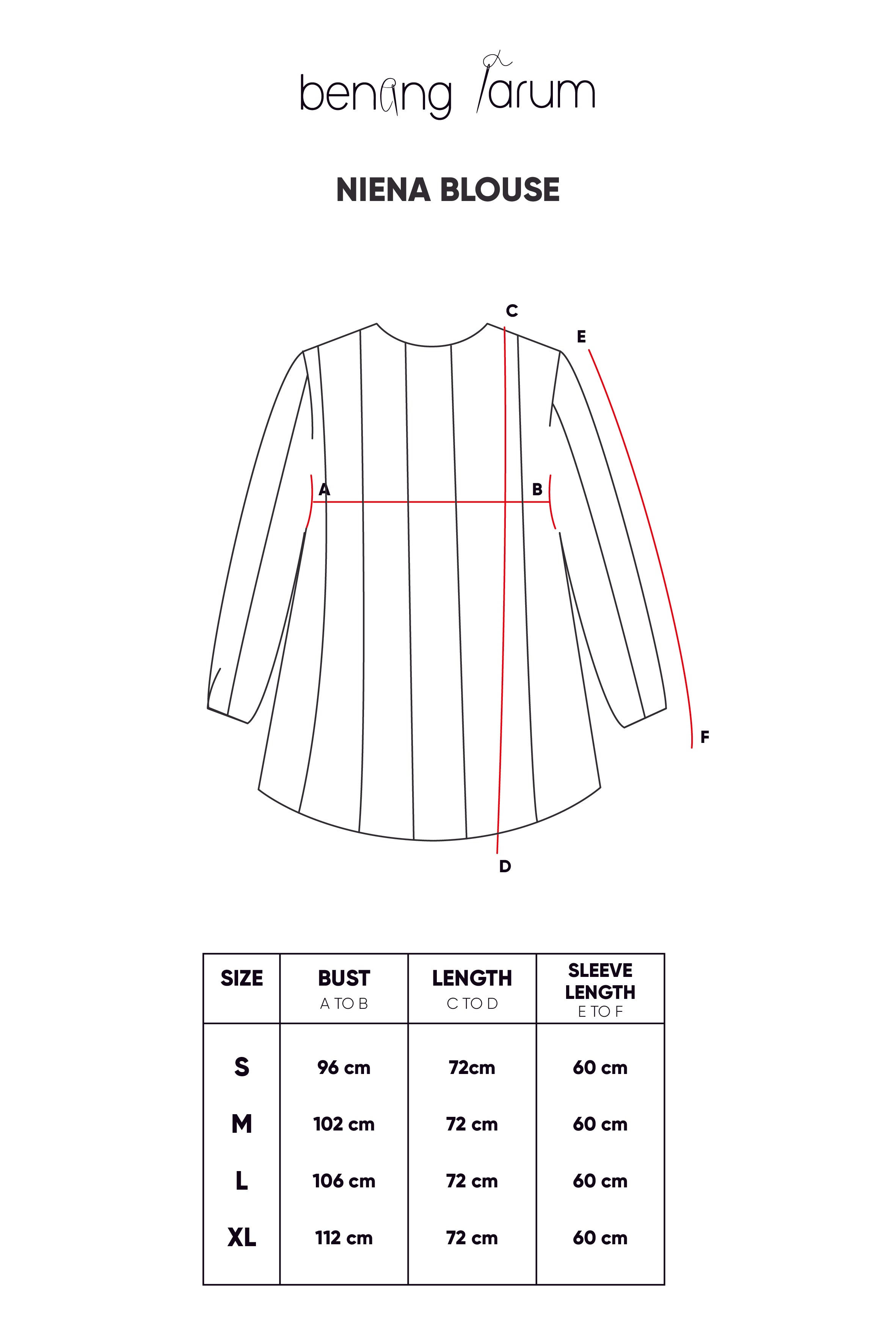 Niena Blouse - Brown