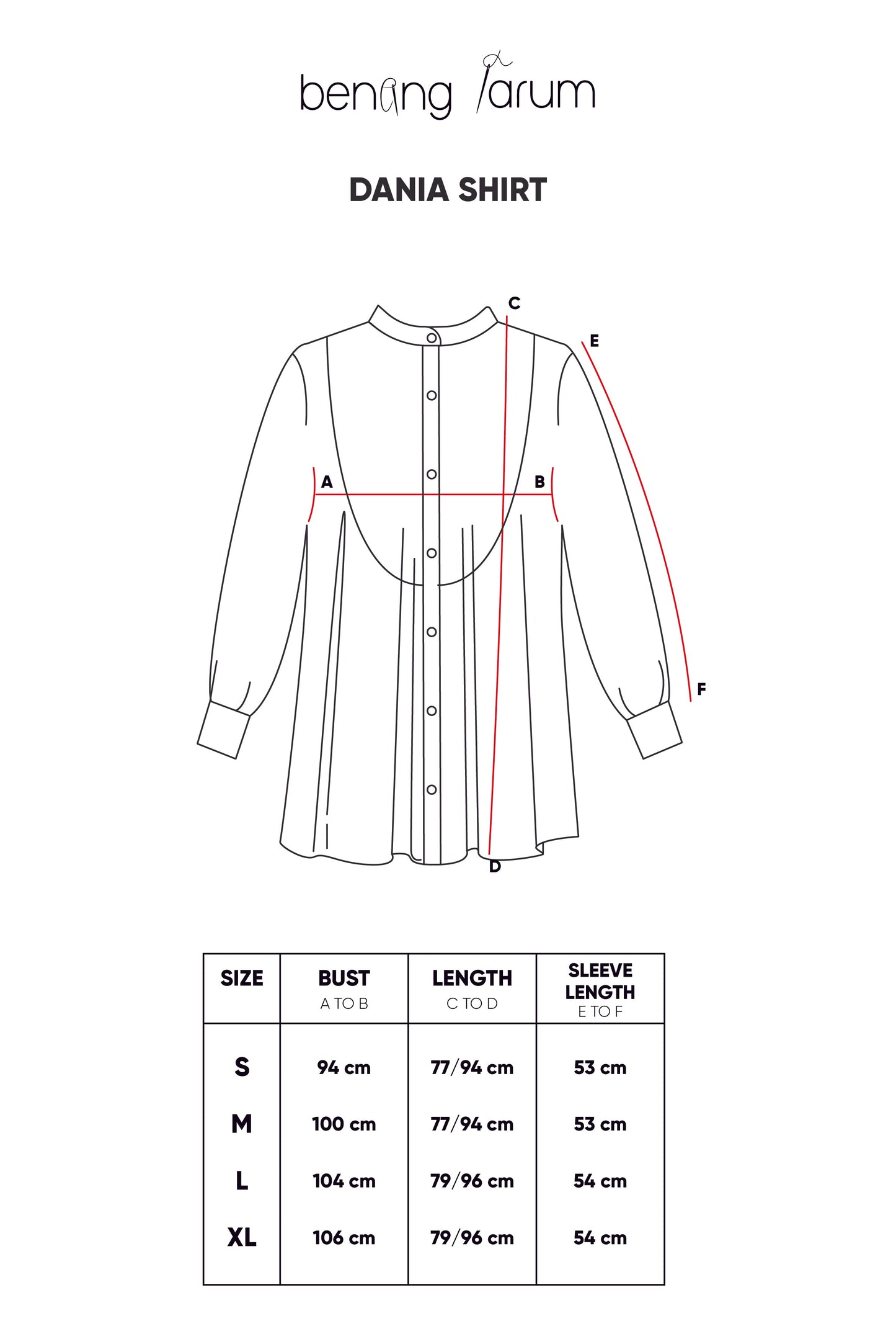 Dania Shirt - Brown Stripes
