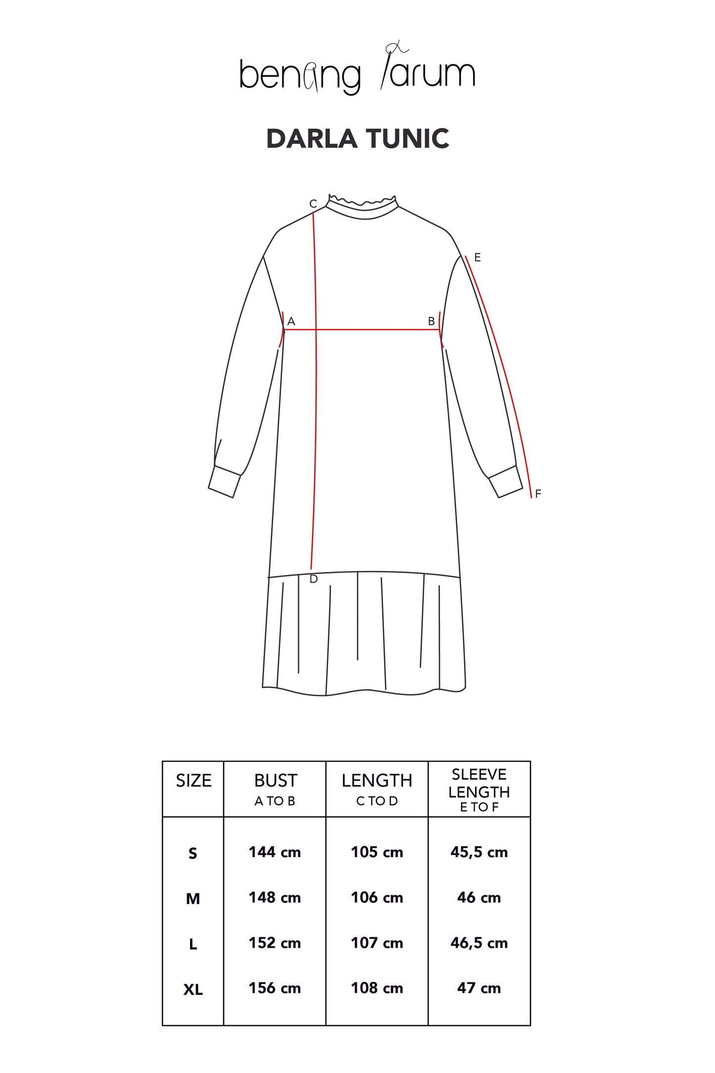 Darla Tunic - Black