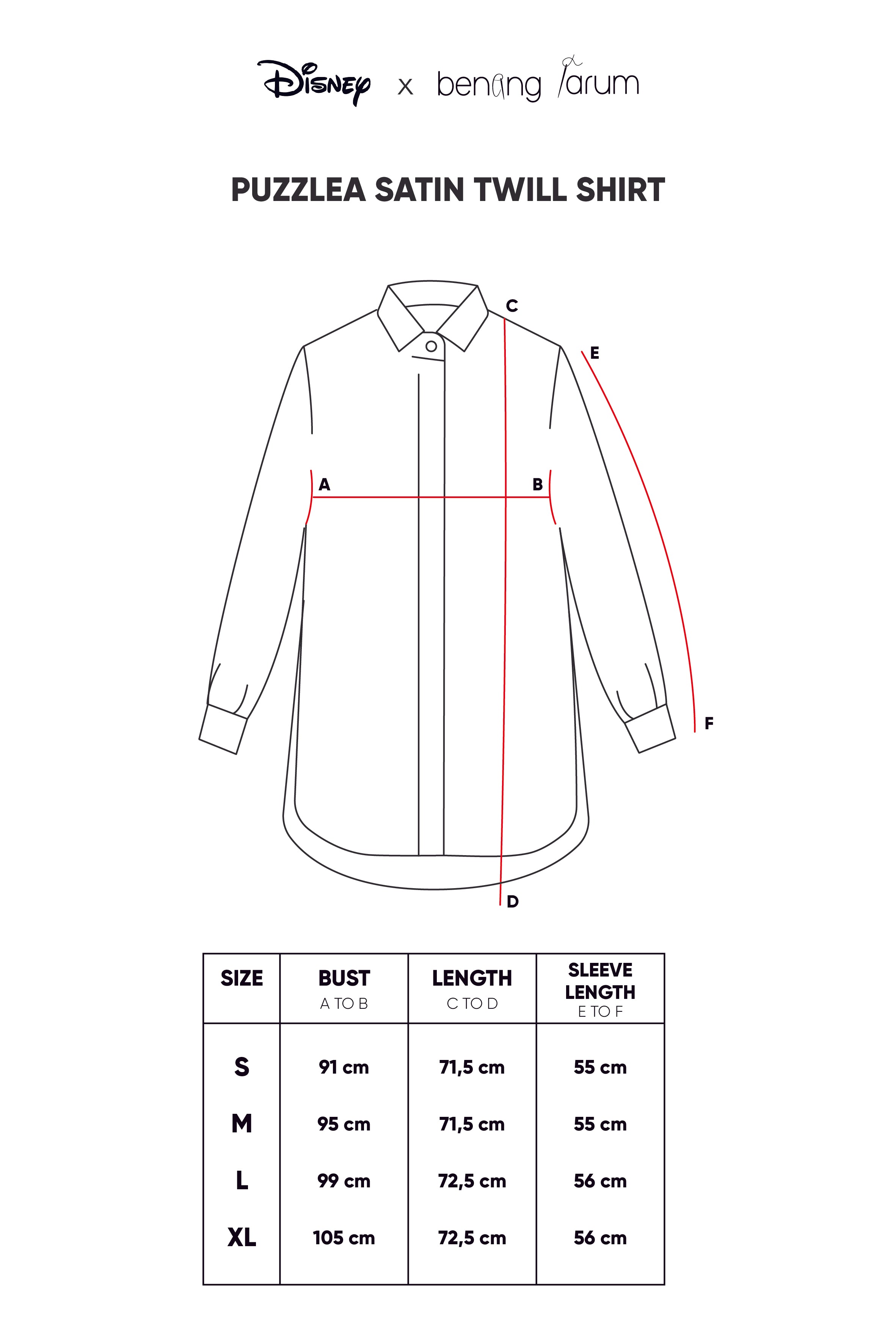 Puzzlea Satin Twill Shirt - Brown