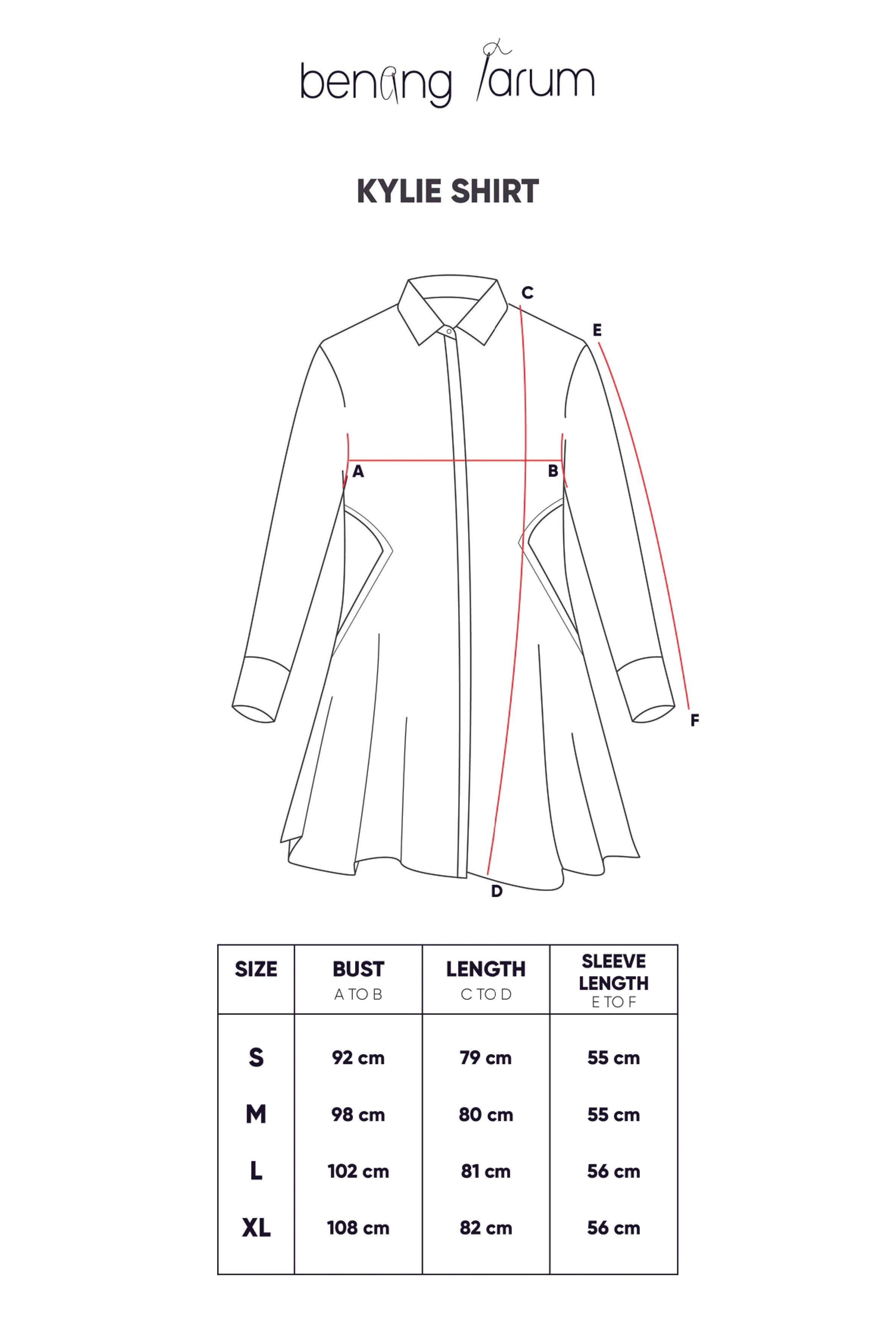 Kylie Shirt - Parisian Blue
