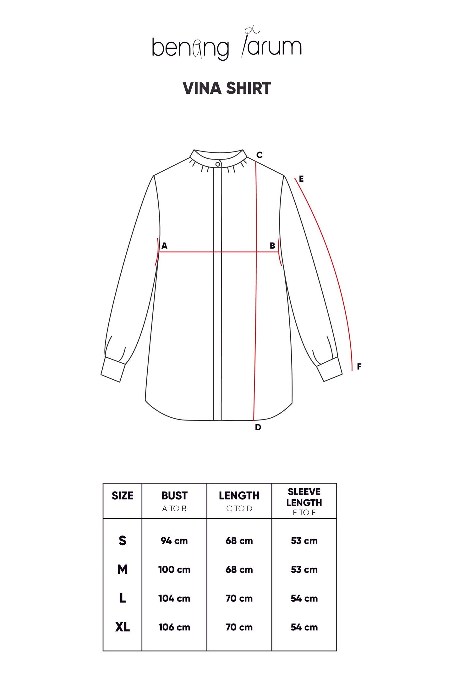 Vina Shirt - White