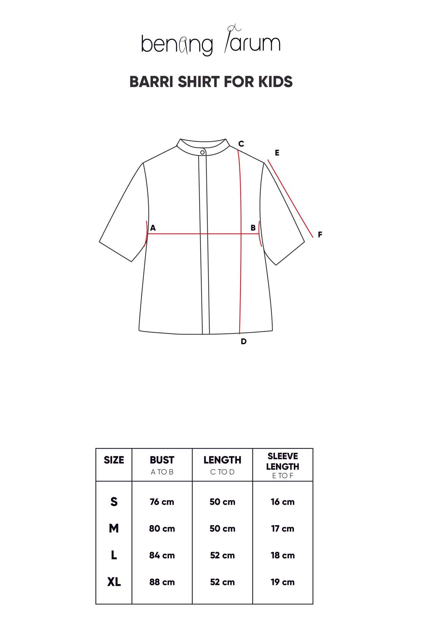 Barri Shirt For Kids - Blue