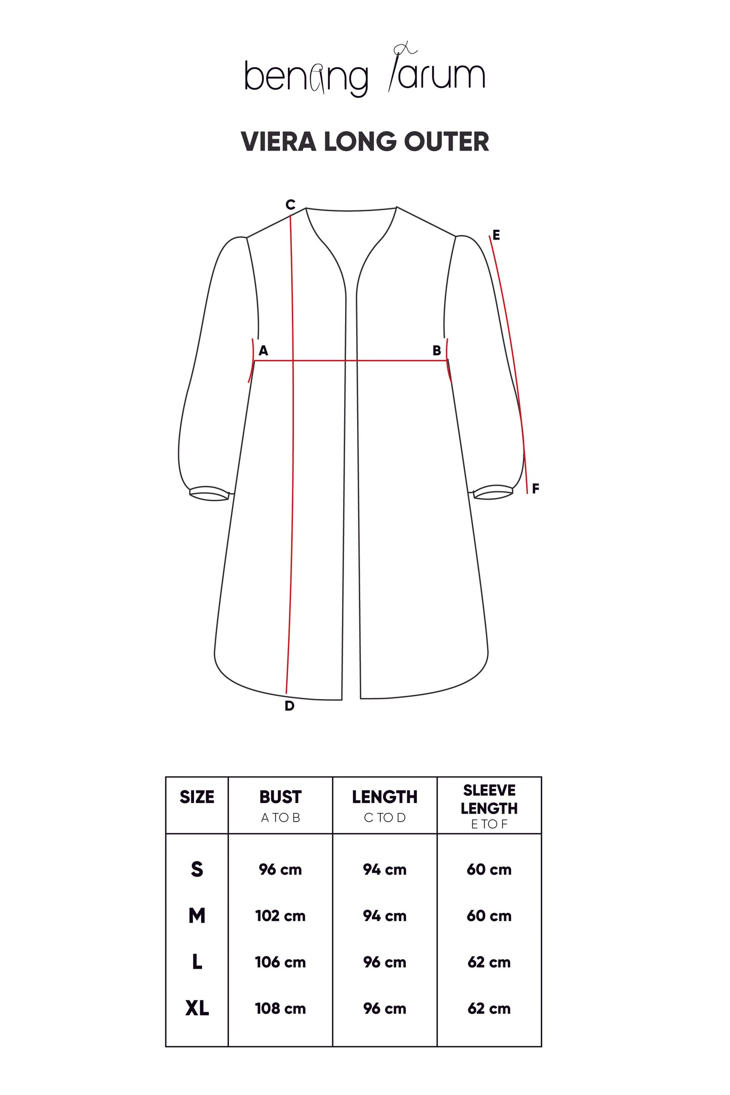 Viera Long Outer - Lime