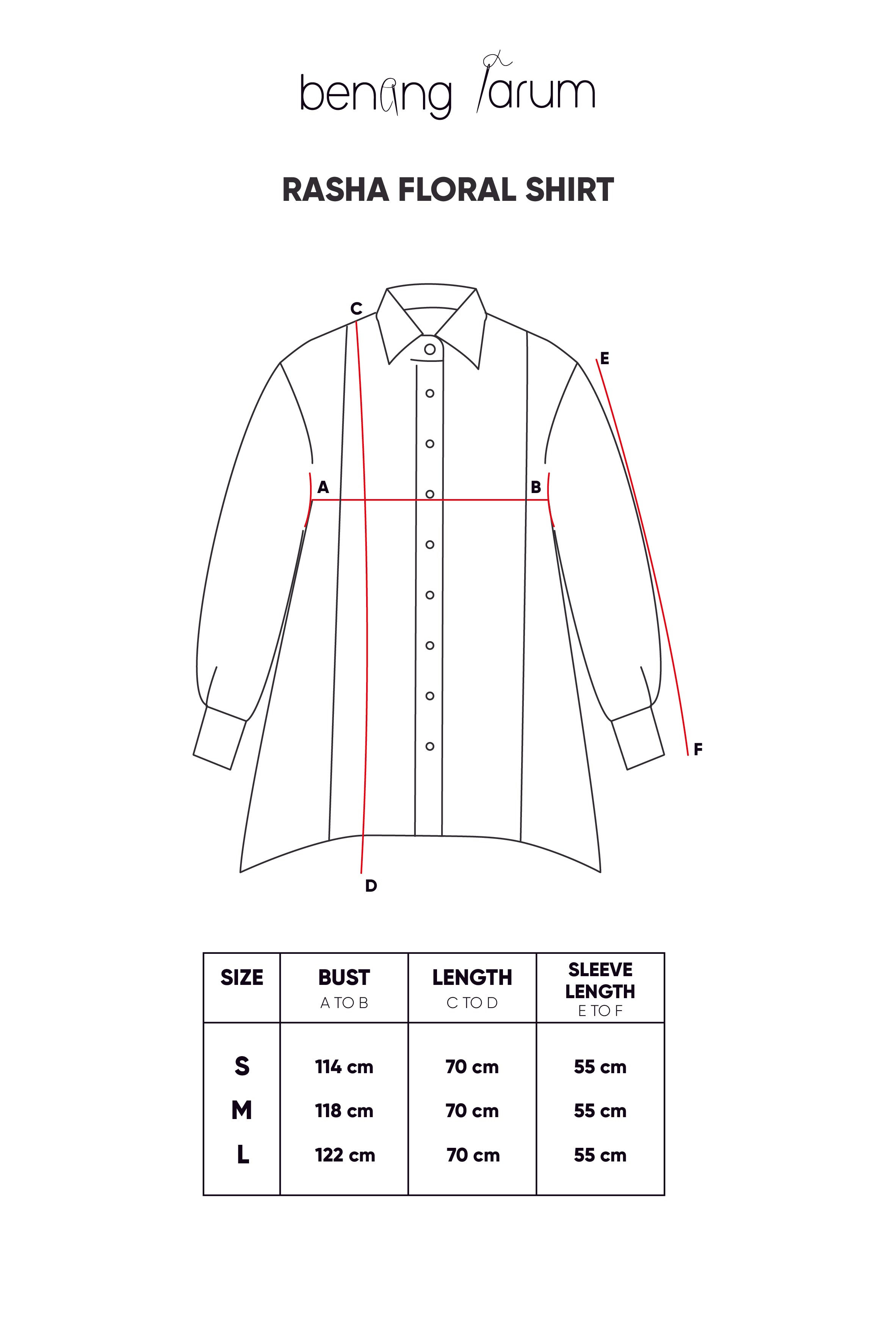 Rasha Floral Shirt - Brown