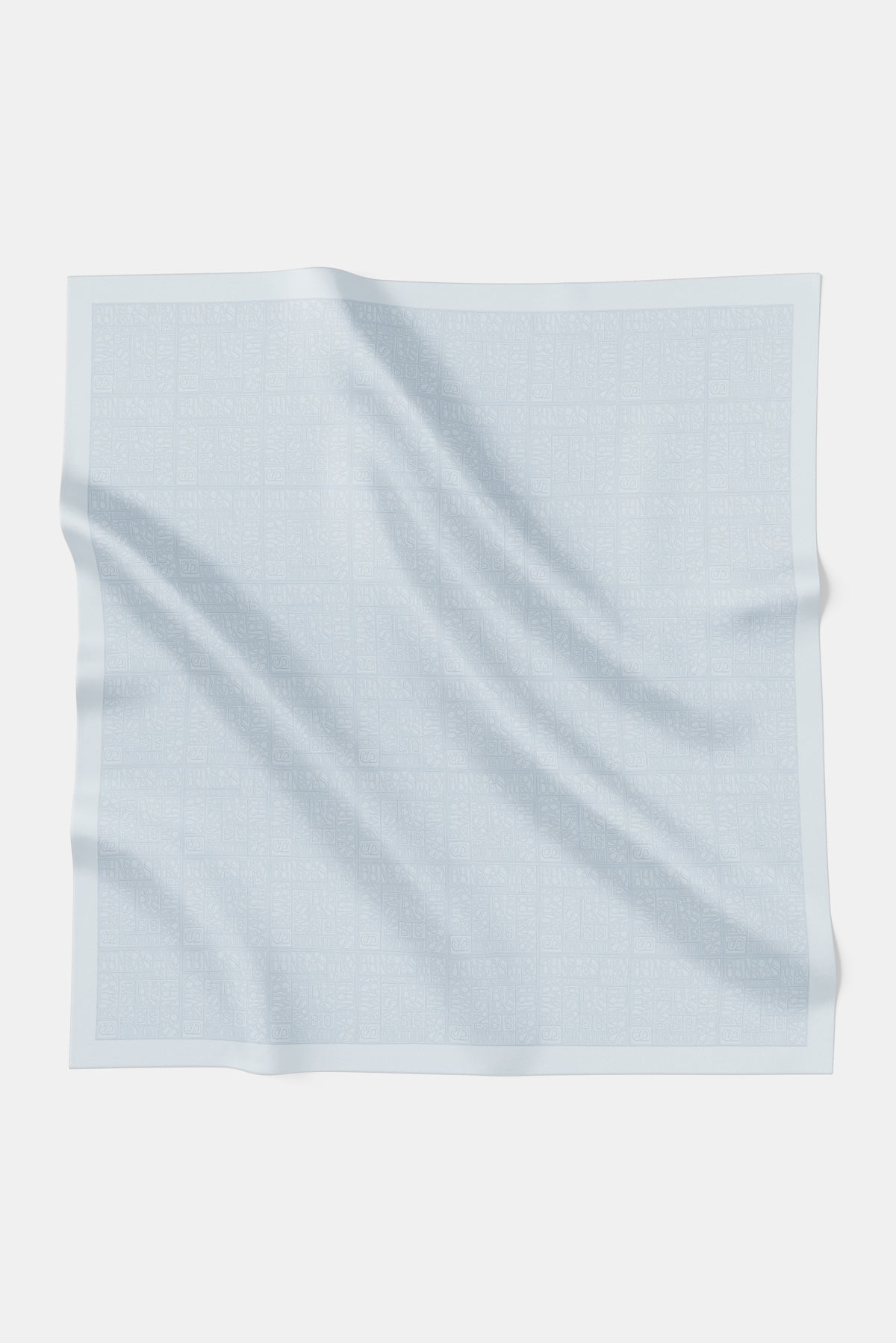 Typograph Square - Sky Gray