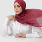 Everyday Twill Shawl - Pomegranate