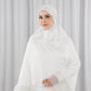 Safa Bergo - Broken White