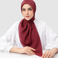 Bimu Twill Square - Haute Red