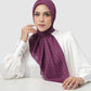 Interlock Square - Plum
