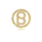 Luxe Big Round Pearl Brooch - Bronze