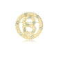 Luxe Big Round Pearl Brooch - White