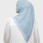 Typograph Square - Stone Blue