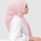 Bimu Twill Square - Rose Quartz